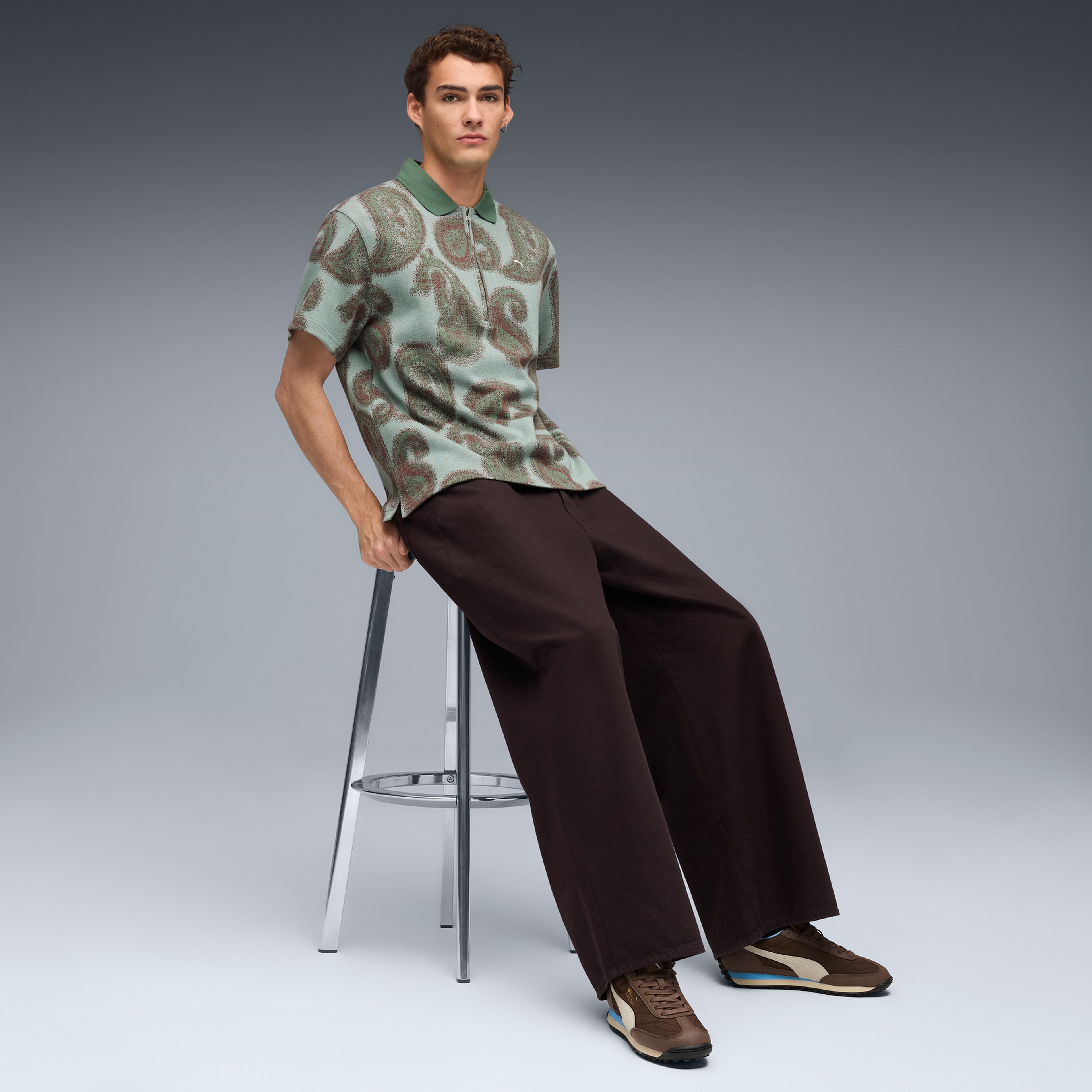 Puma Easy Rider Futbolito Erkek Kahverengi Spor Ayakkabı