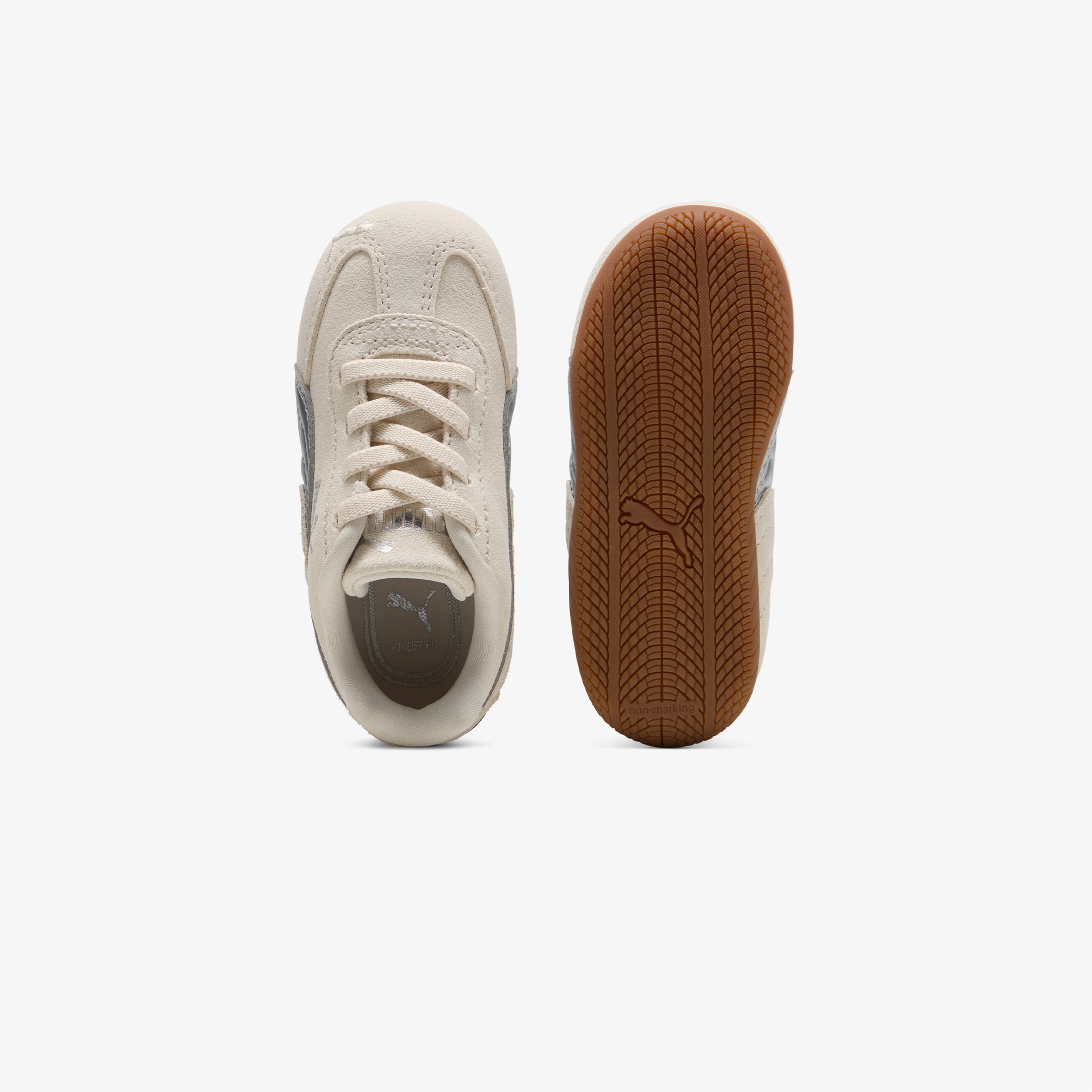 Puma Speedcat Metallic Bebek Krem Spor Ayakkabı
