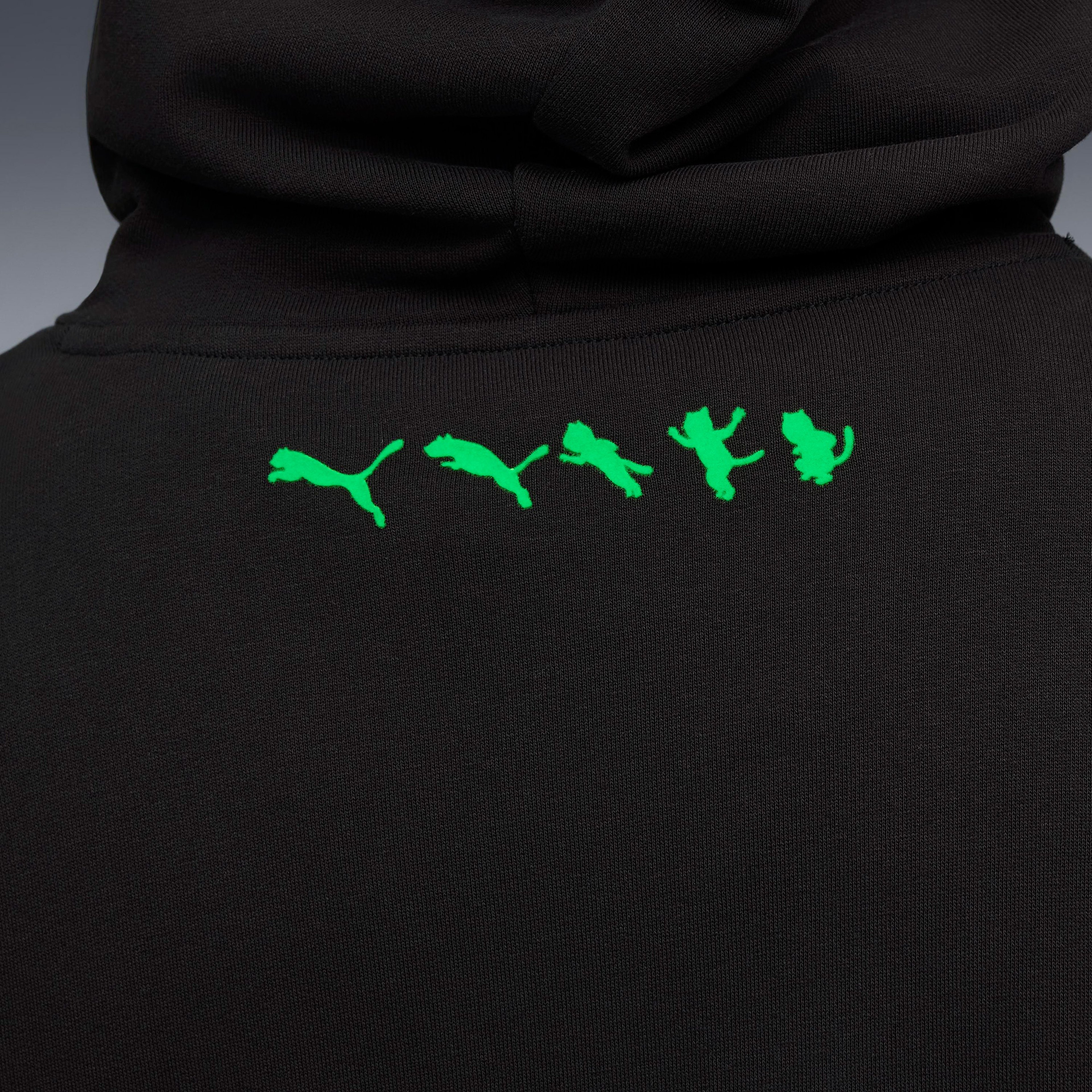 Puma X Ripndip Boxy Erkek Siyah Sweatshirt