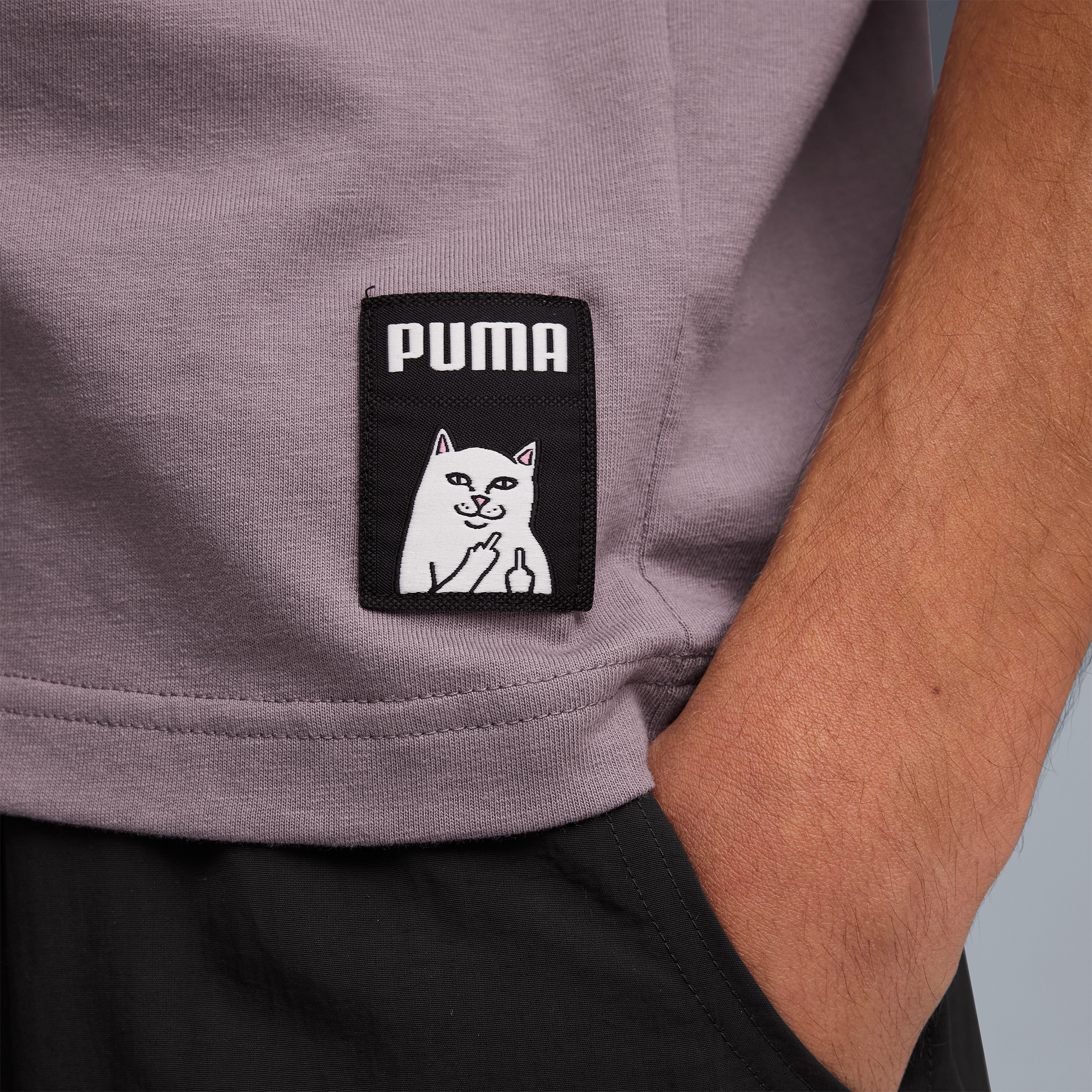 Puma X Ripndip Erkek Mor T-Shirt