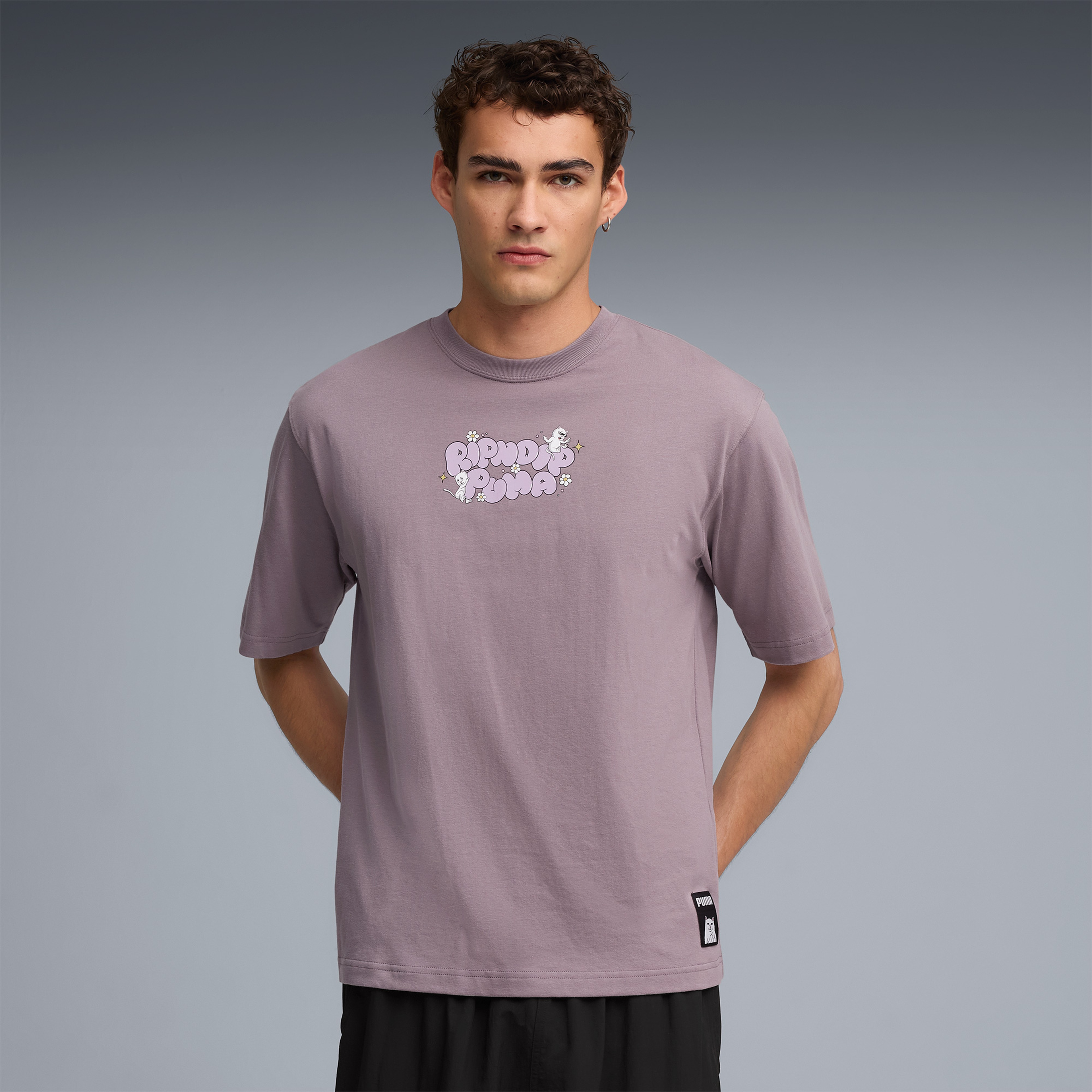 Puma X Ripndip Erkek Mor T-Shirt