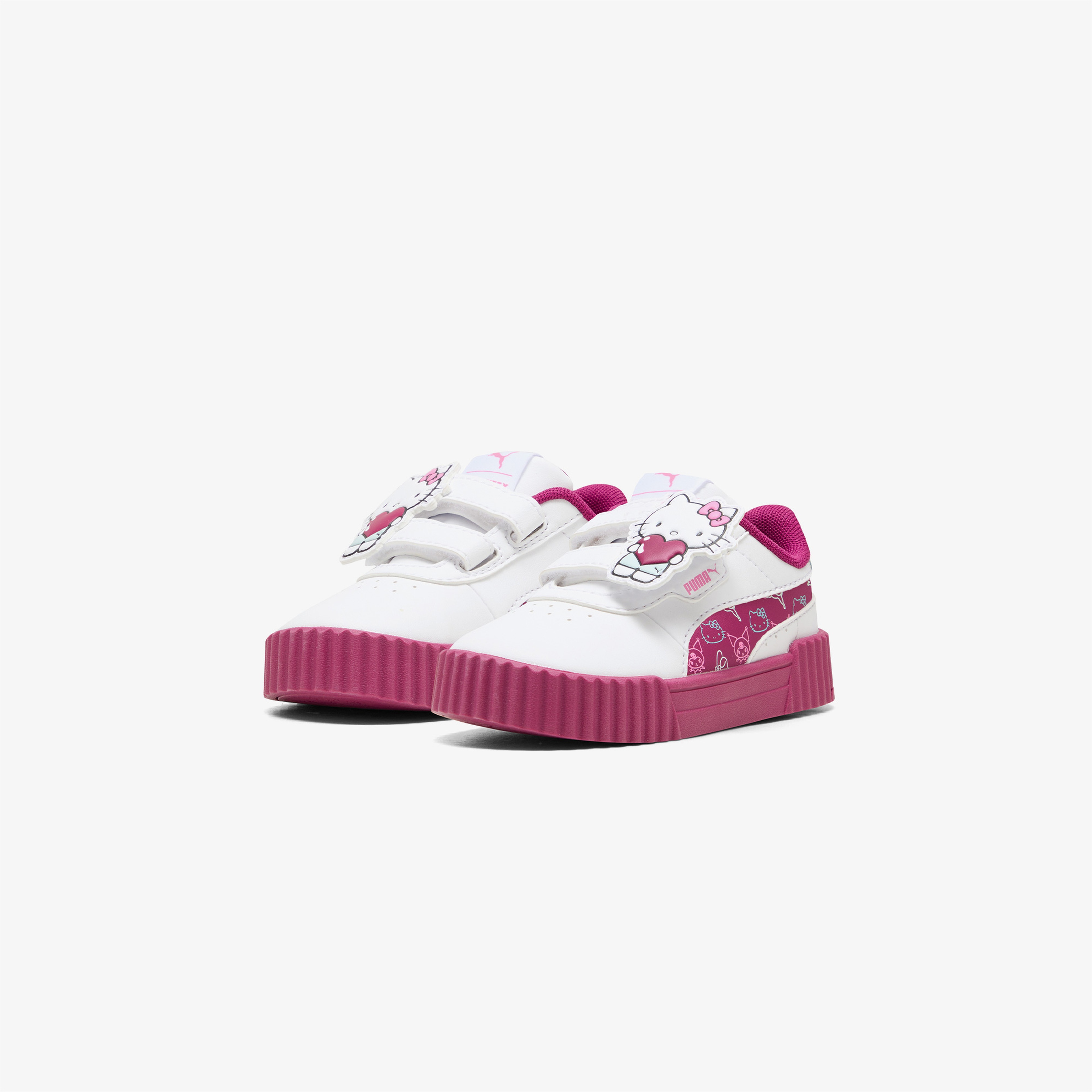 Puma Carina 3.0 Hello Kitty & Friends Bebek Beyaz Spor Ayakkabı
