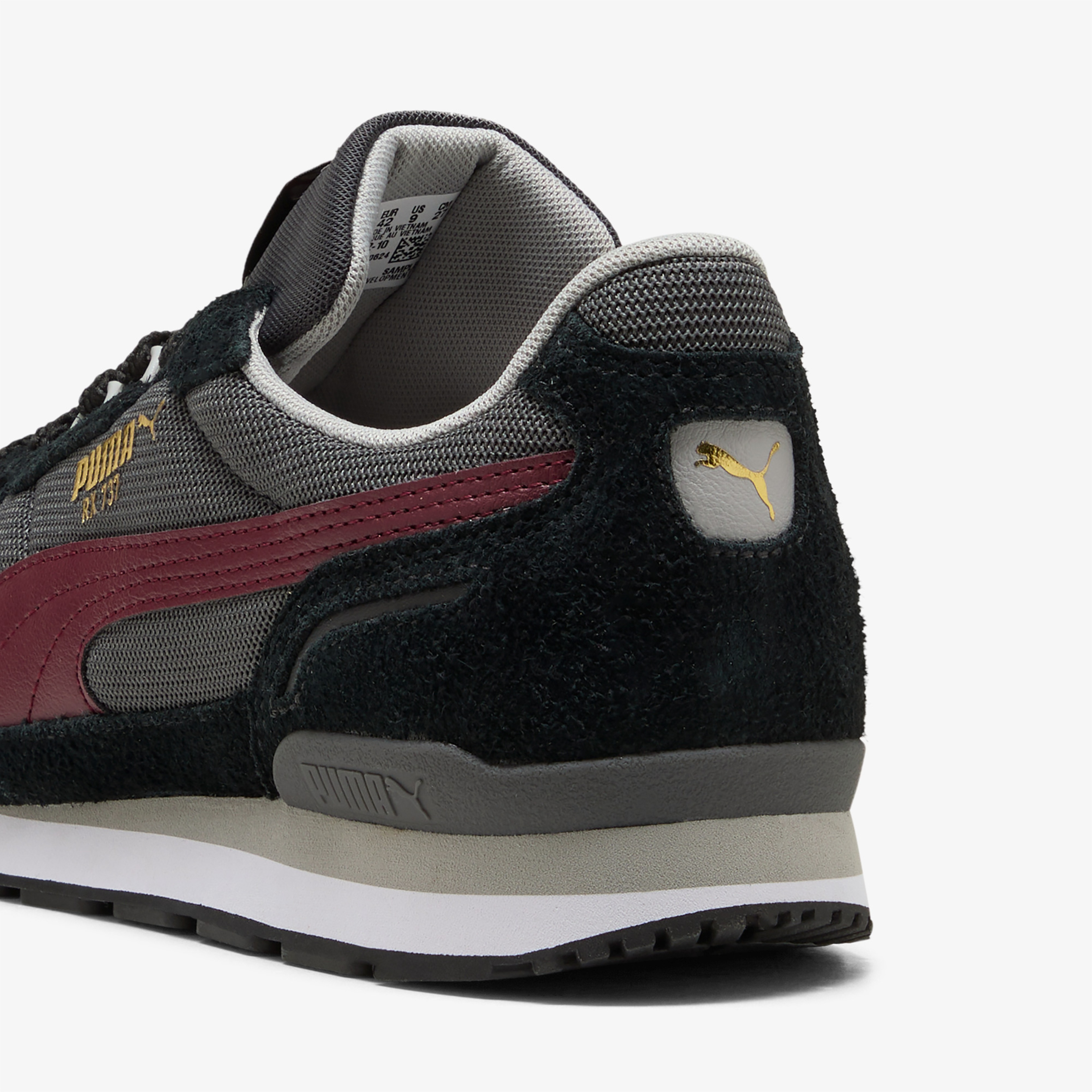 Puma RX 737 Vintage Unisex Siyah Spor Ayakkabı