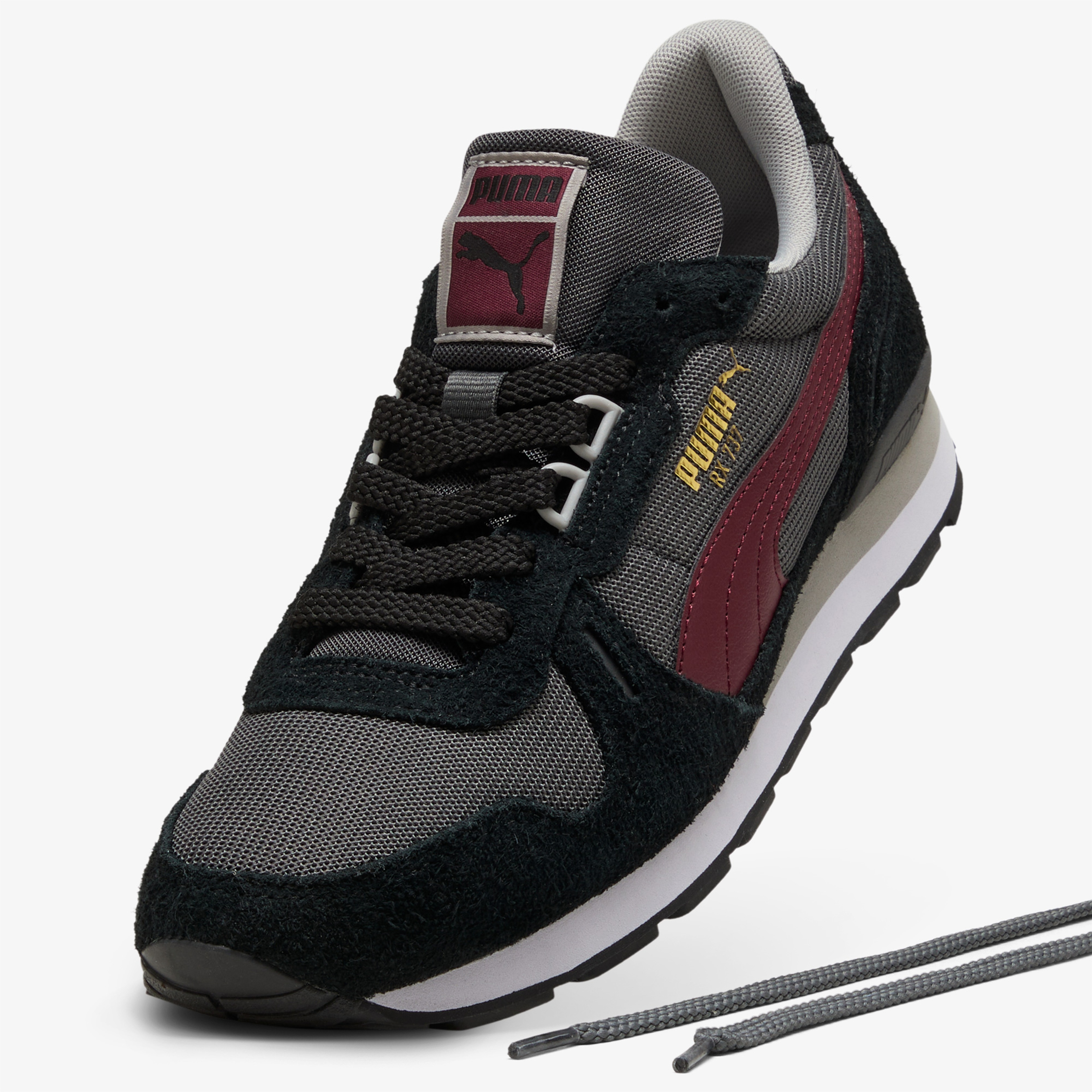 Puma RX 737 Vintage Unisex Siyah Spor Ayakkabı