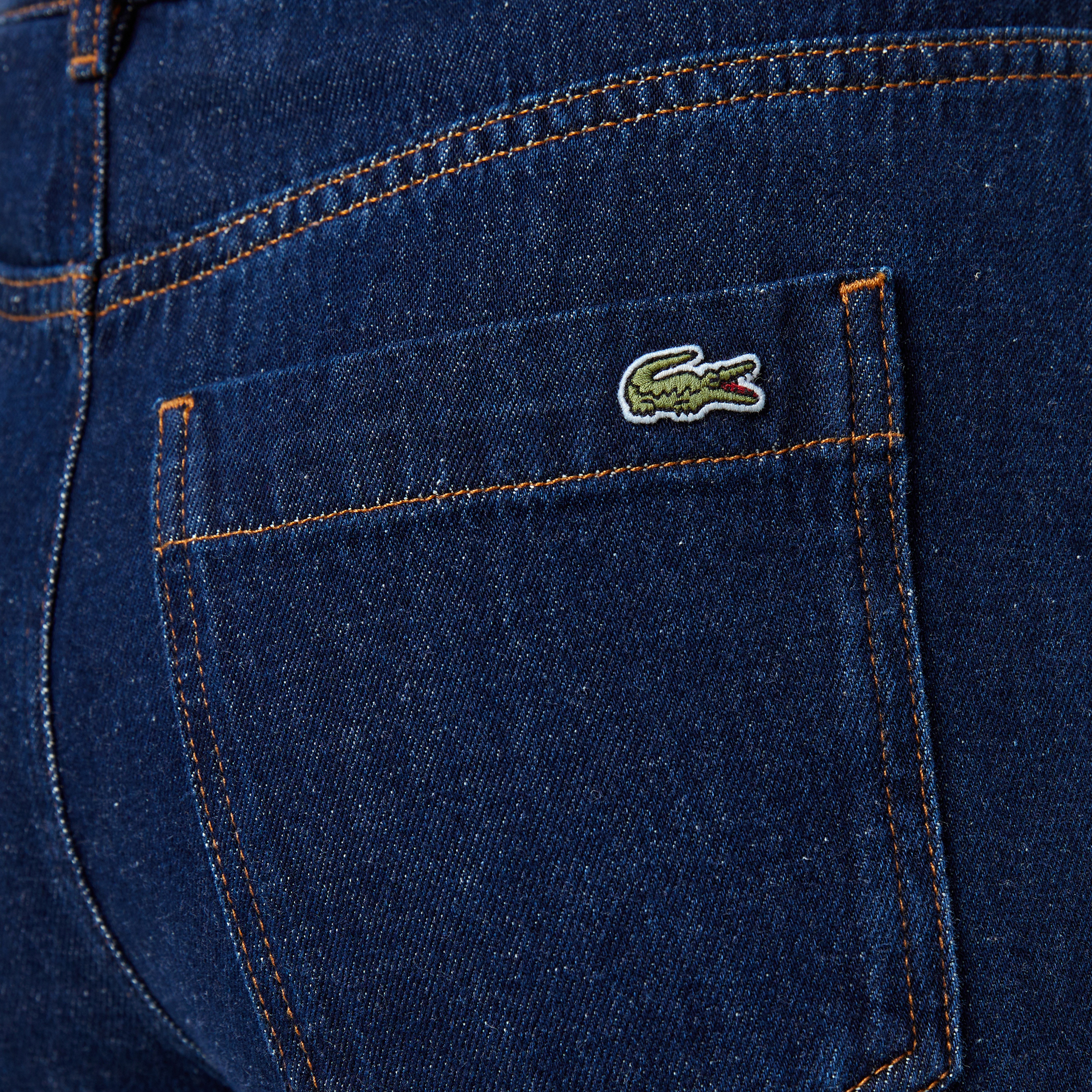 Kadın Straight Fit Koyu Mavi Pantolon