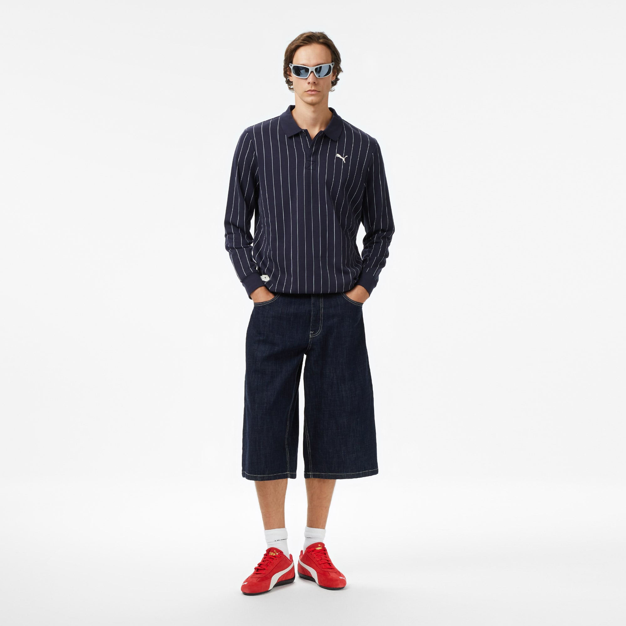 Puma  CLASS POLO TR Erkek Lacivert Sweatshirt