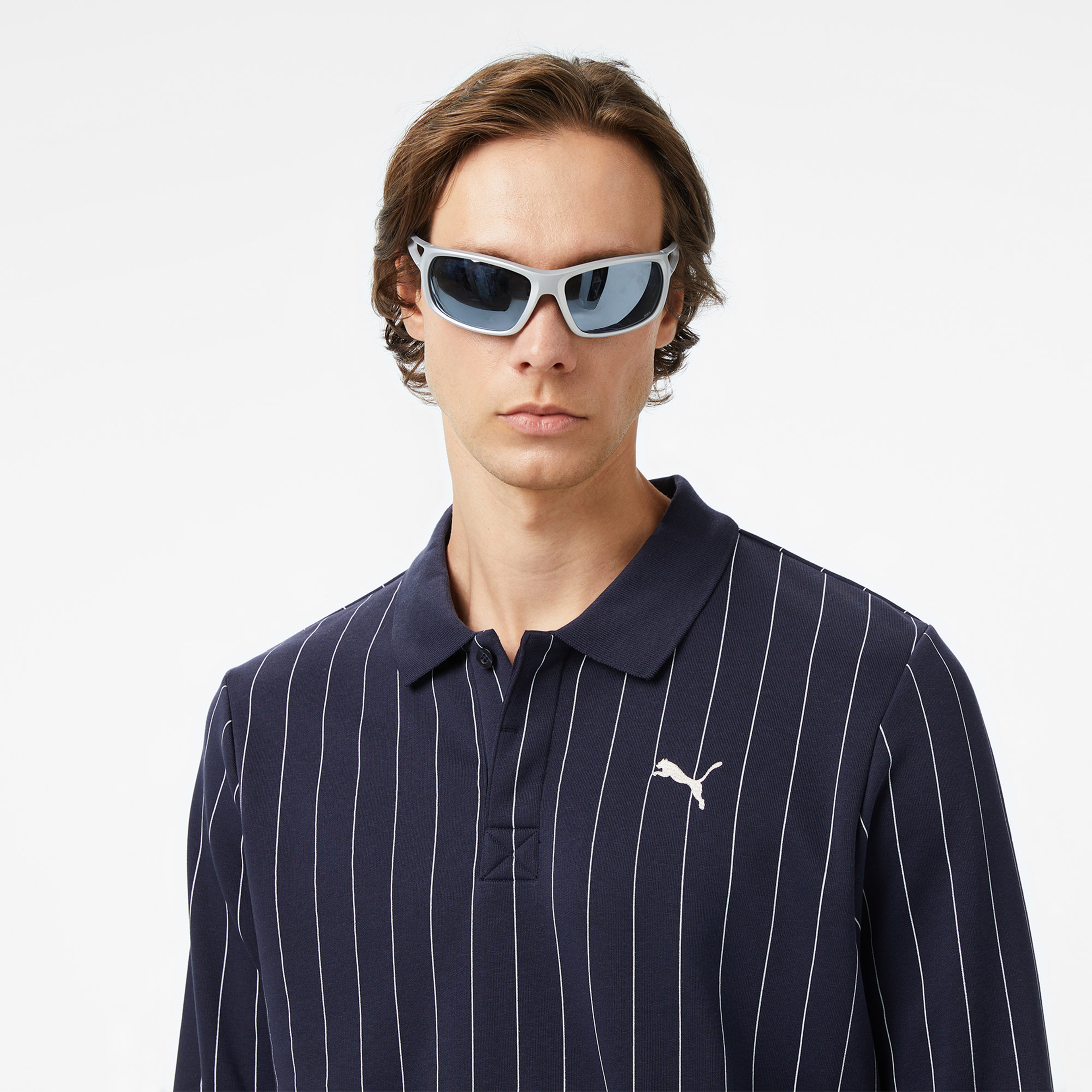 Puma CLASS POLO TR Erkek Lacivert Sweatshirt