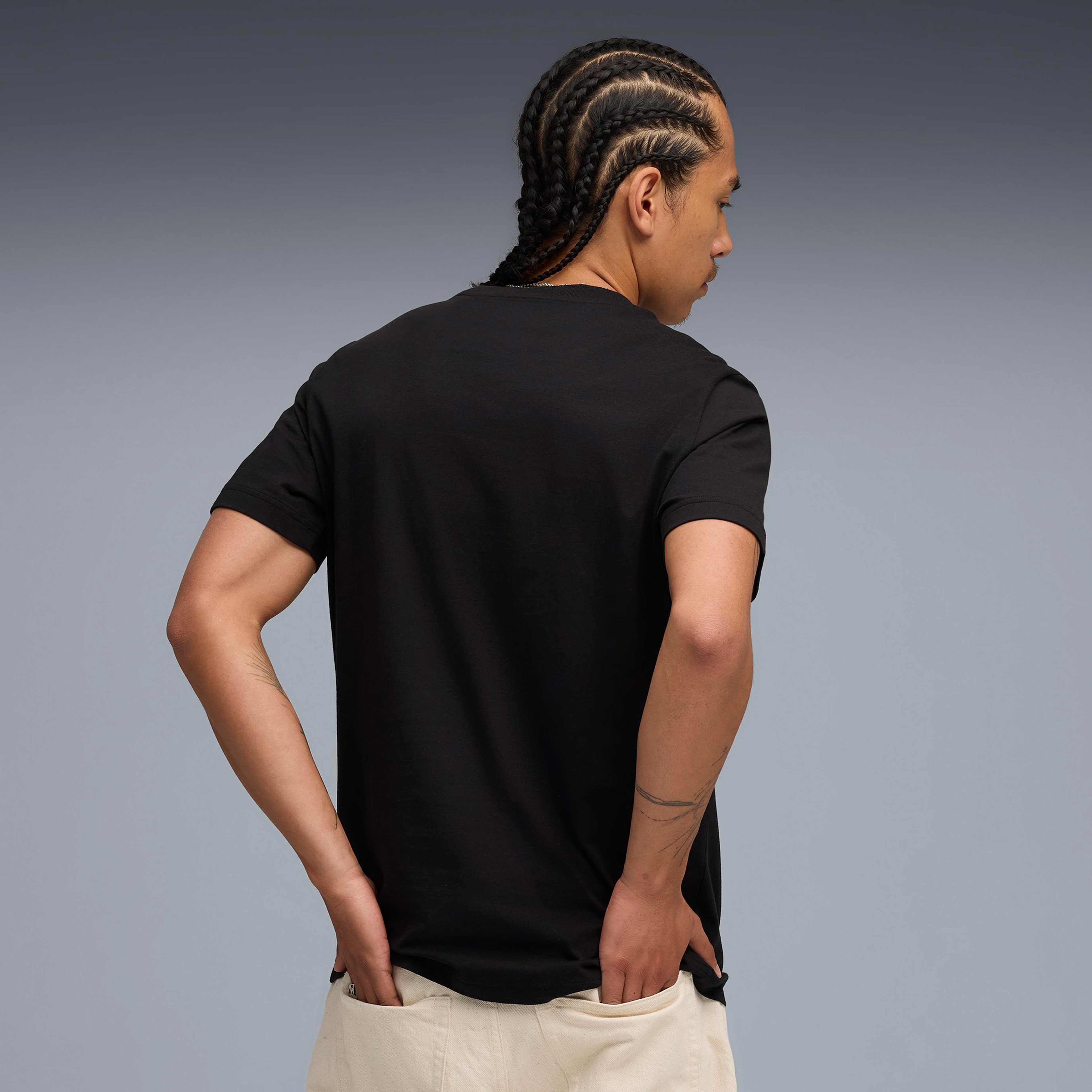 Puma Graphic Erkek Siyah T-Shirt