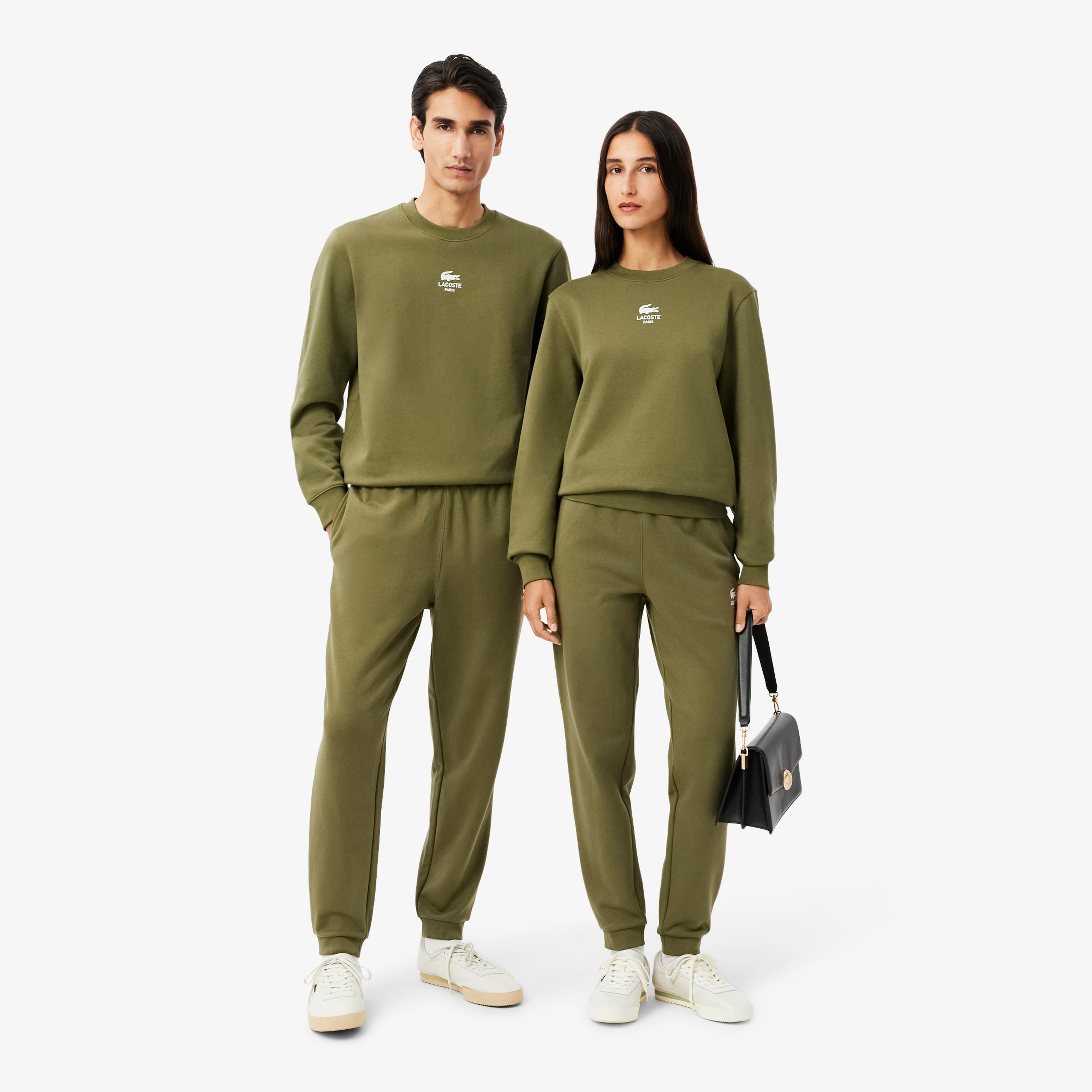 Lacoste Tapered Leg Unisex Yeşil Eşofman Altı