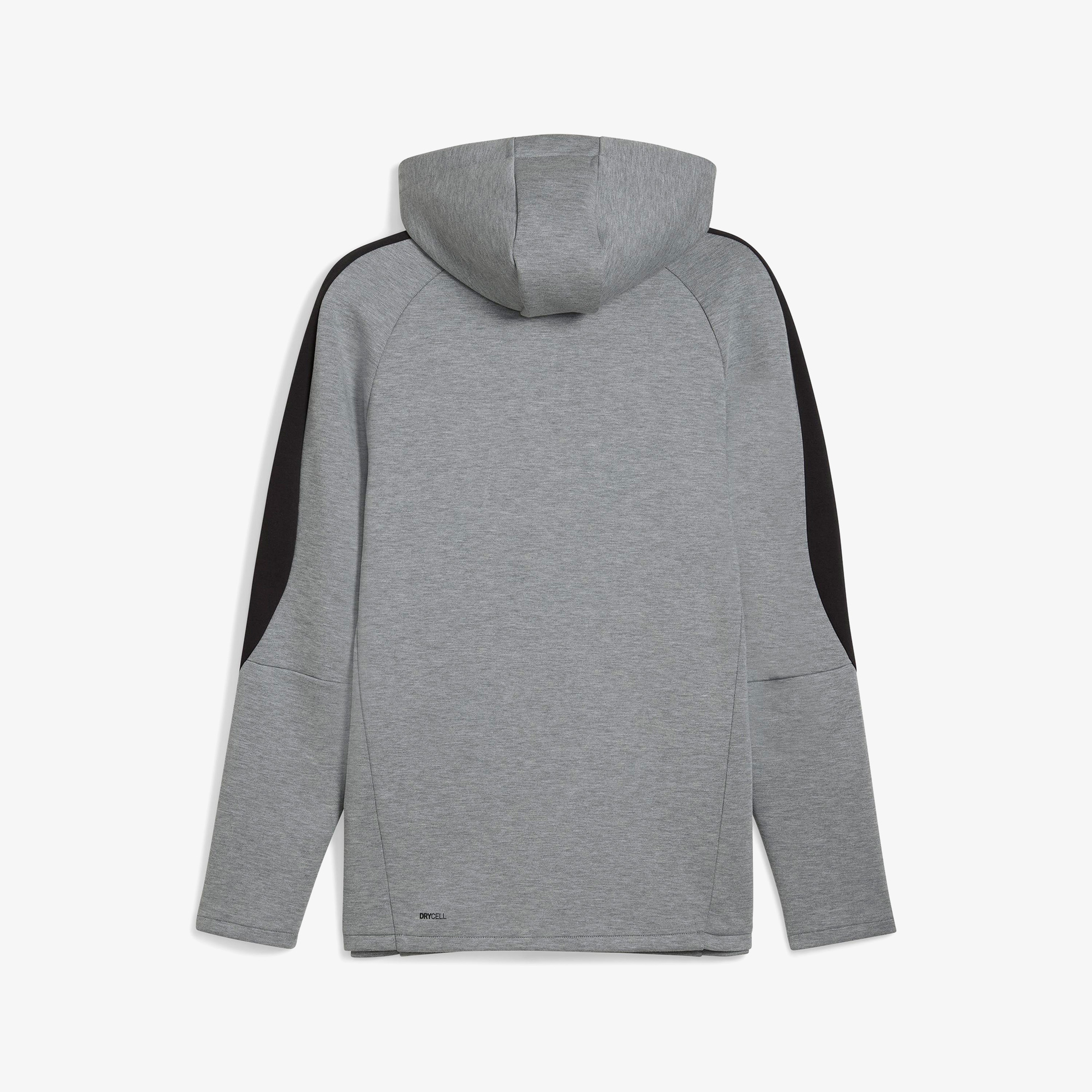 Puma EVOSTRIPE Core FZ Erkek Gri Sweatshirt