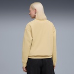 Puma Essential Script Half-Zip Crew Kadın Gri Sweatshirt