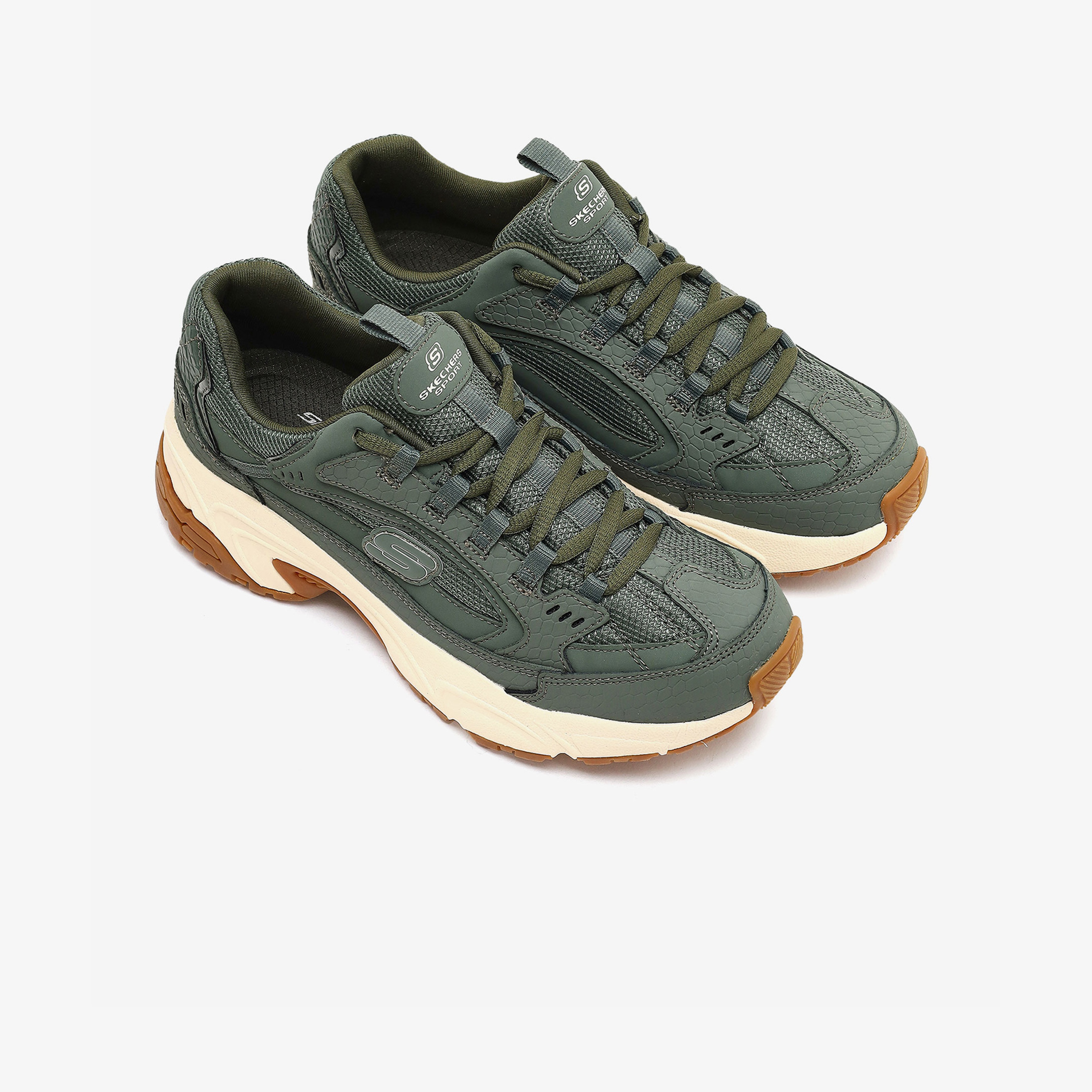 Skechers Stamina Kadın Yeşil Spor Ayakkabı