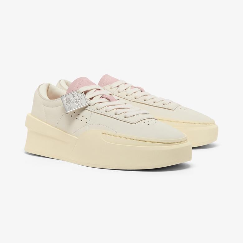 Lacoste Aura Club Kadın Krem Sneaker