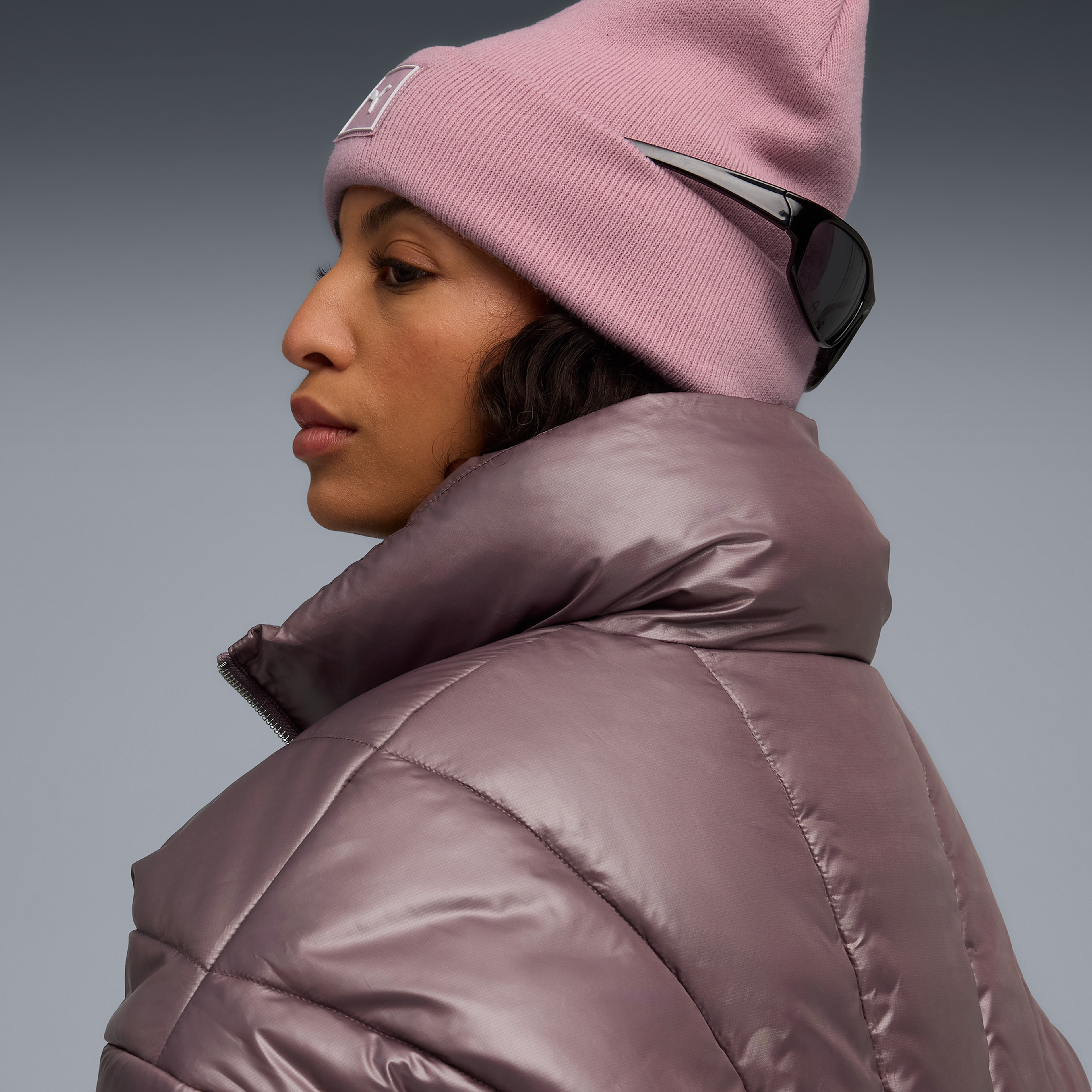 Puma Dare To Puffer Kadın Bordo Ceket