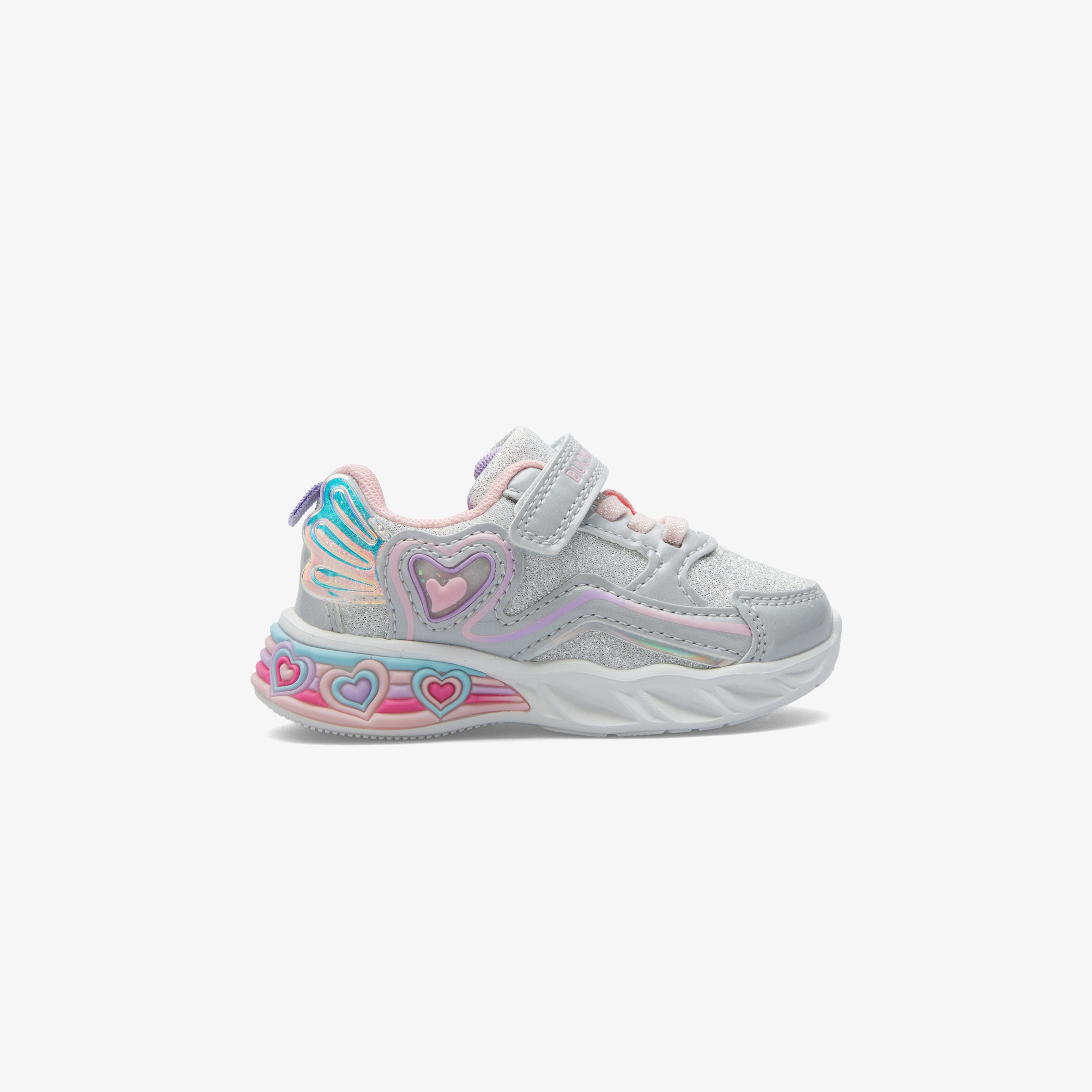 Buckhead Berry Çocuk Gümüş Işıklı Spor Ayakkabı