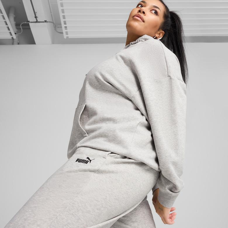 Puma Essentials Small No. 1 Logo Kadın Gri Eşofman Altı