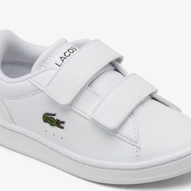 Lacoste Carnaby Set Çocuk Beyaz Cırt Cırtlı Sneaker - Görsel 7