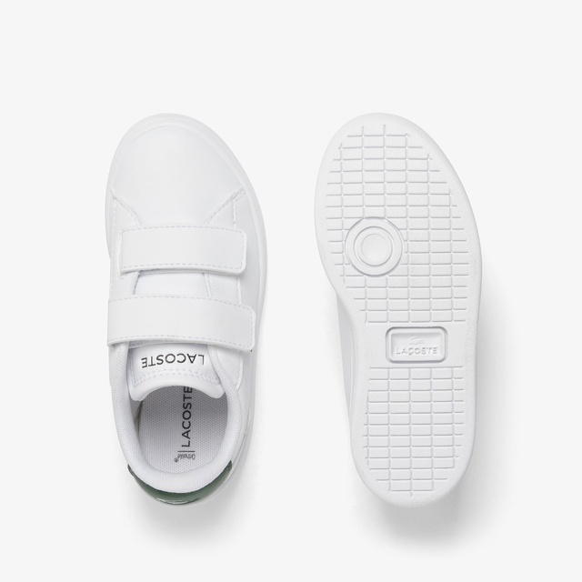 Lacoste Carnaby Set Çocuk Beyaz Cırt Cırtlı Sneaker - Görsel 5