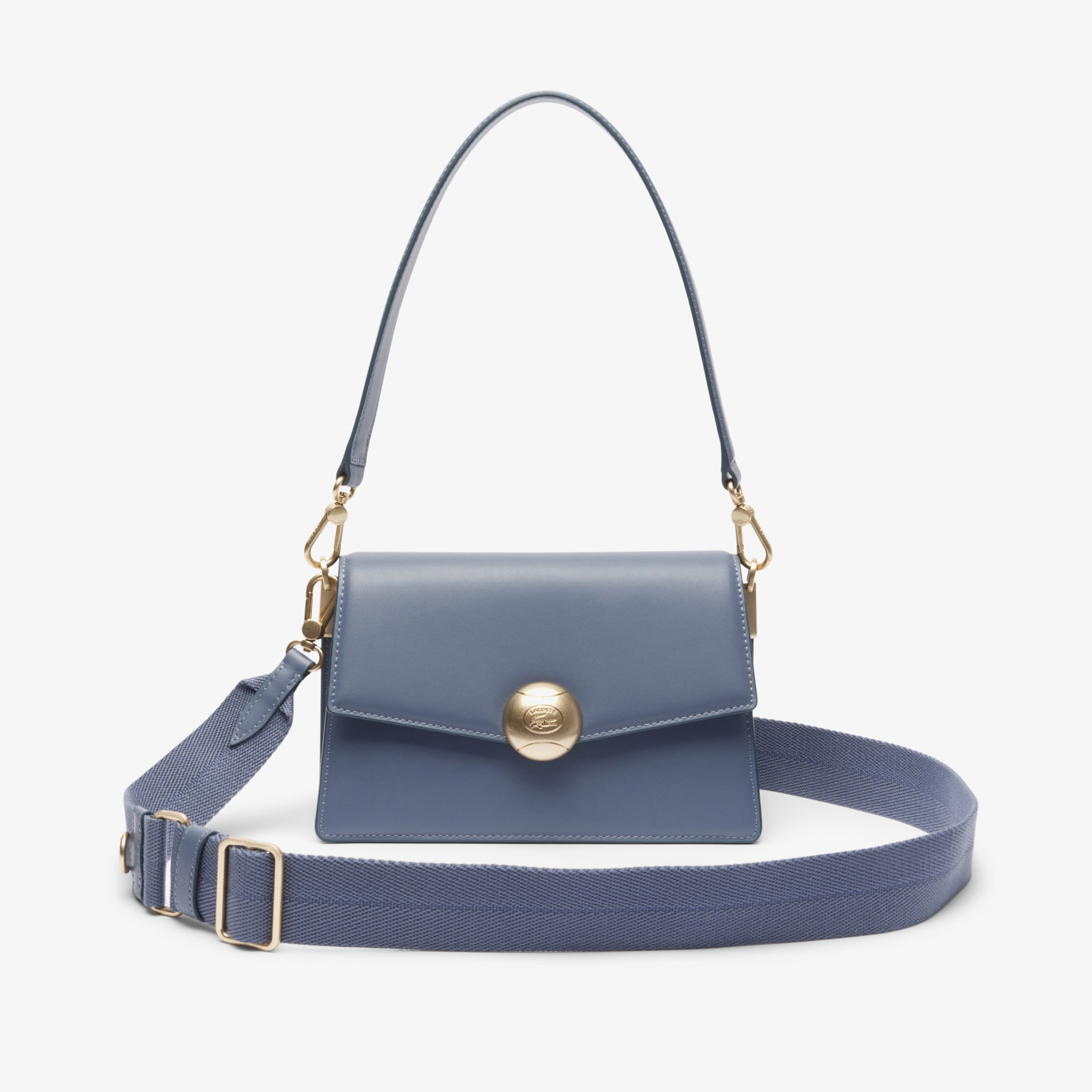 Tennis Bliss Kadın Deri Mavi Omuz Çantası