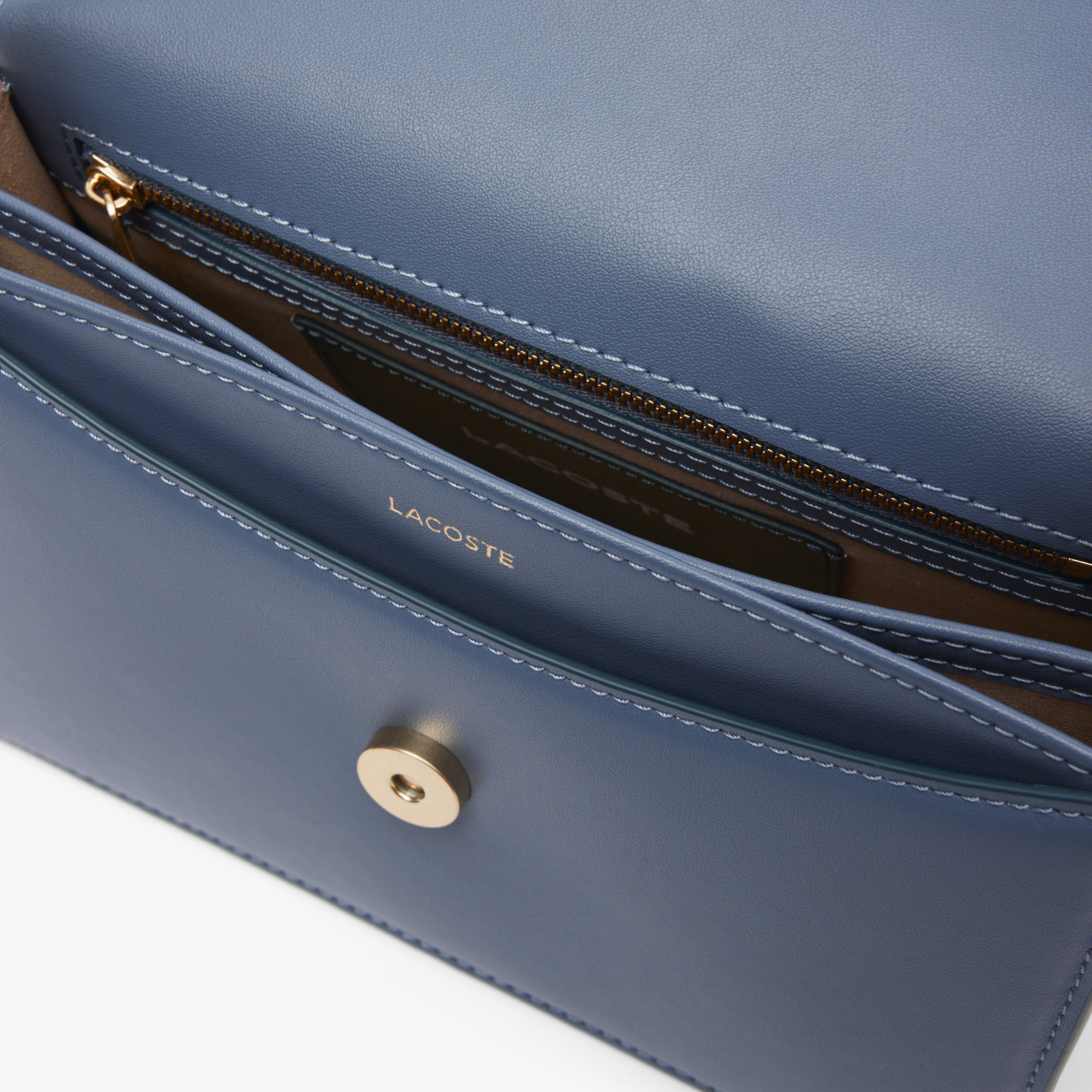 Tennis Bliss Kadın Deri Mavi Omuz Çantası