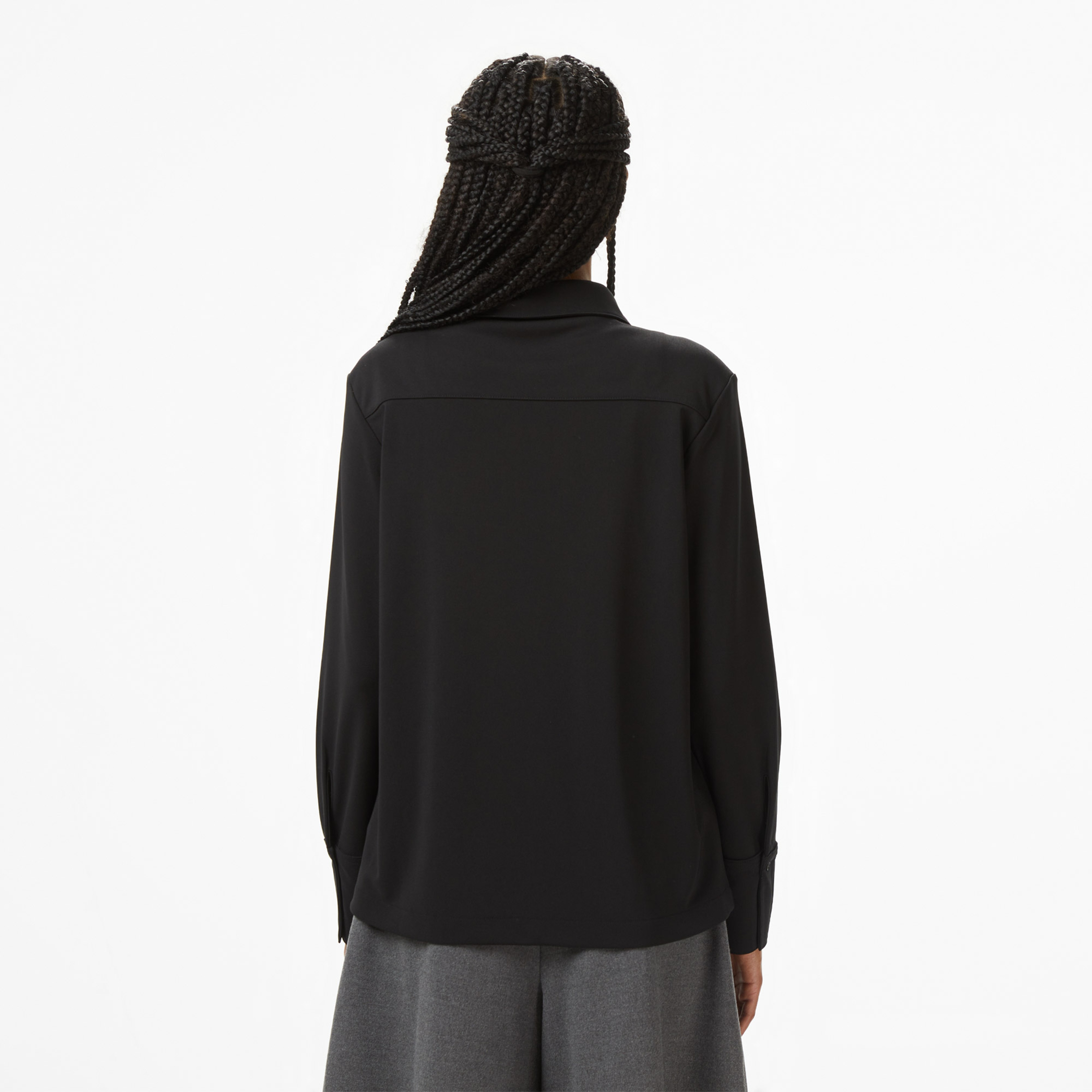 Lacoste Kadın Siyah Gömlek