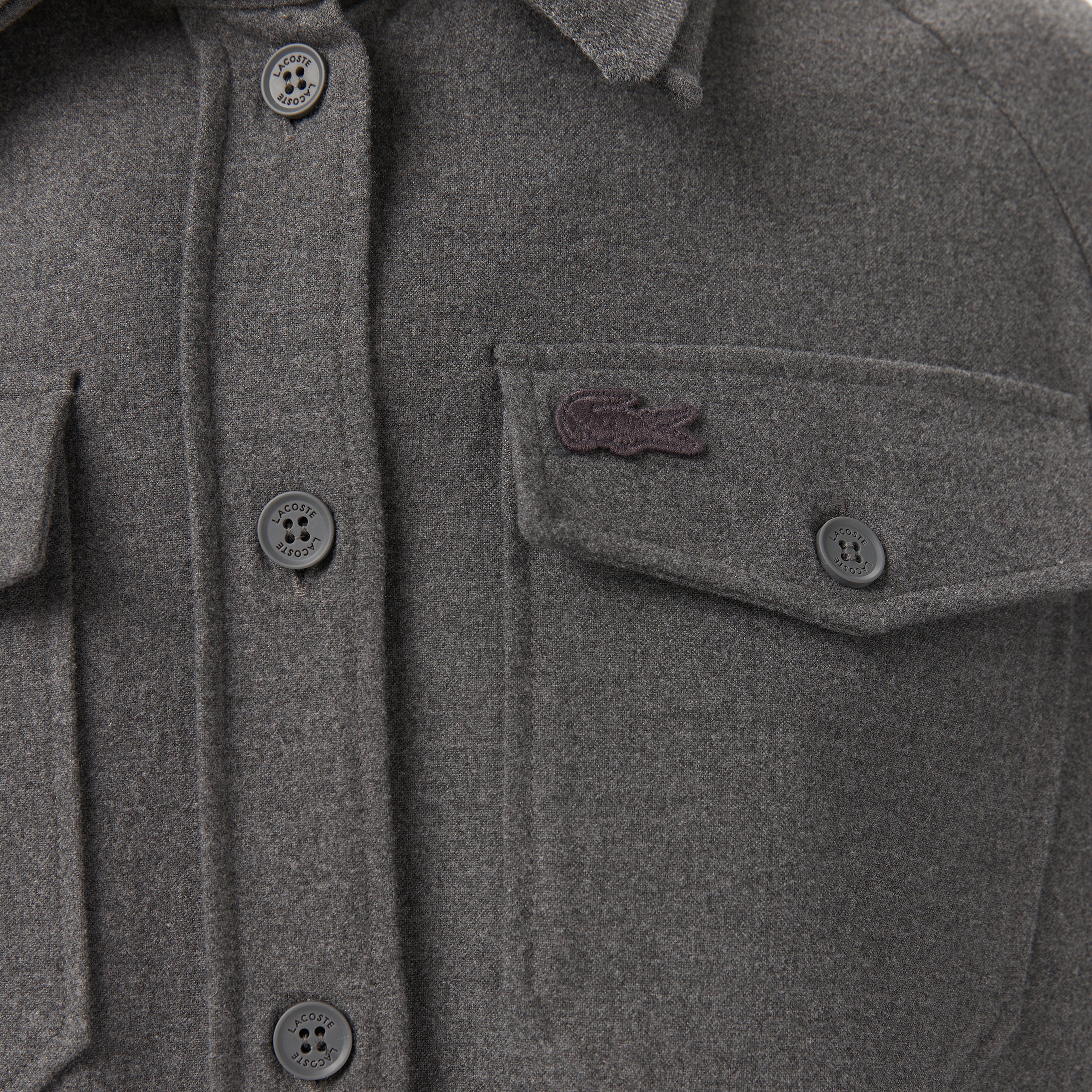 Kadın Regular Fit Koyu Gri Dış Gömlek