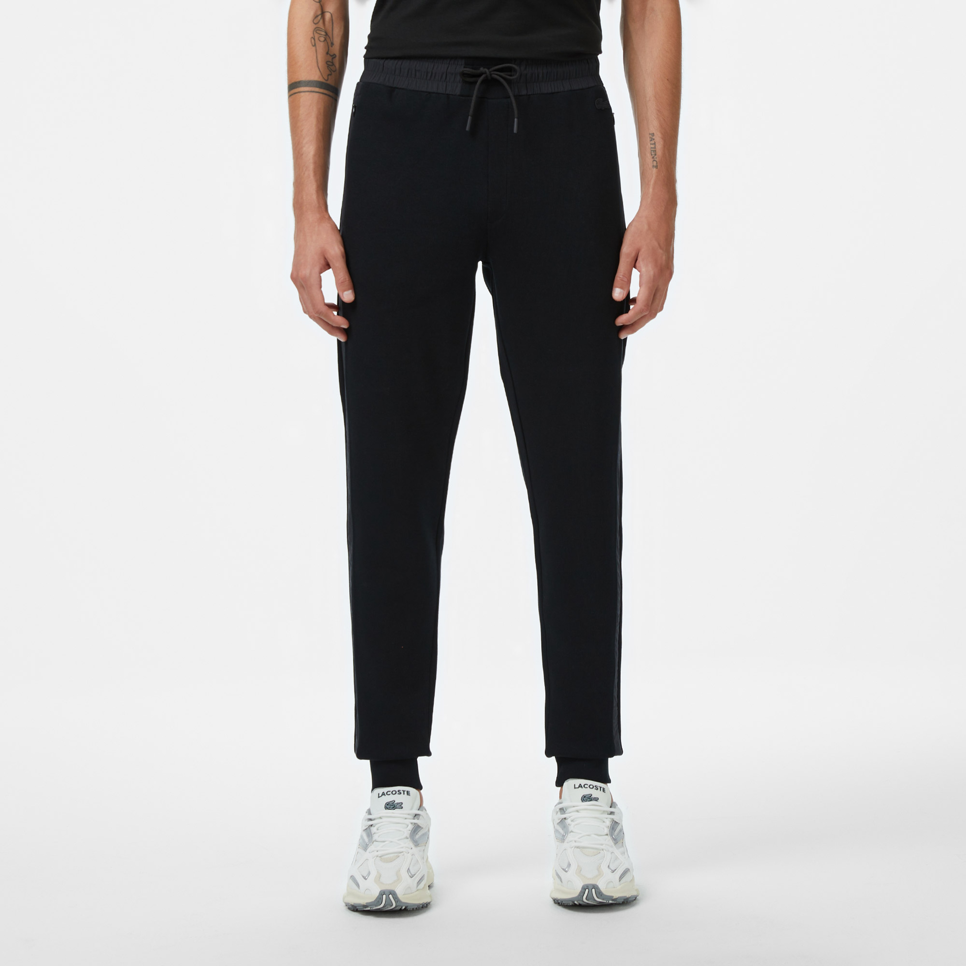 Erkek Classic Fit Siyah Eşofman Altı