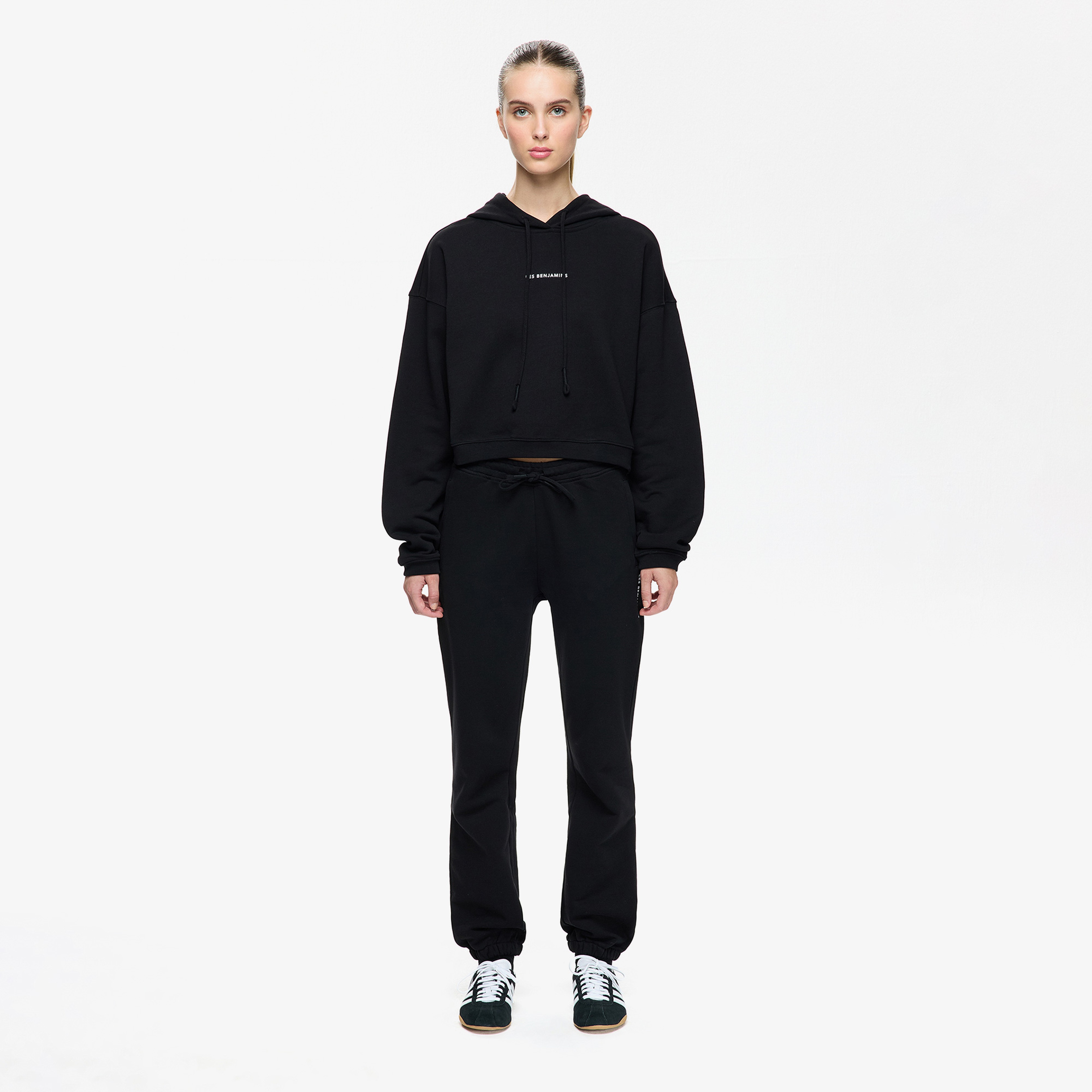 Les Benjamins Kadın Siyah Sweatshirt