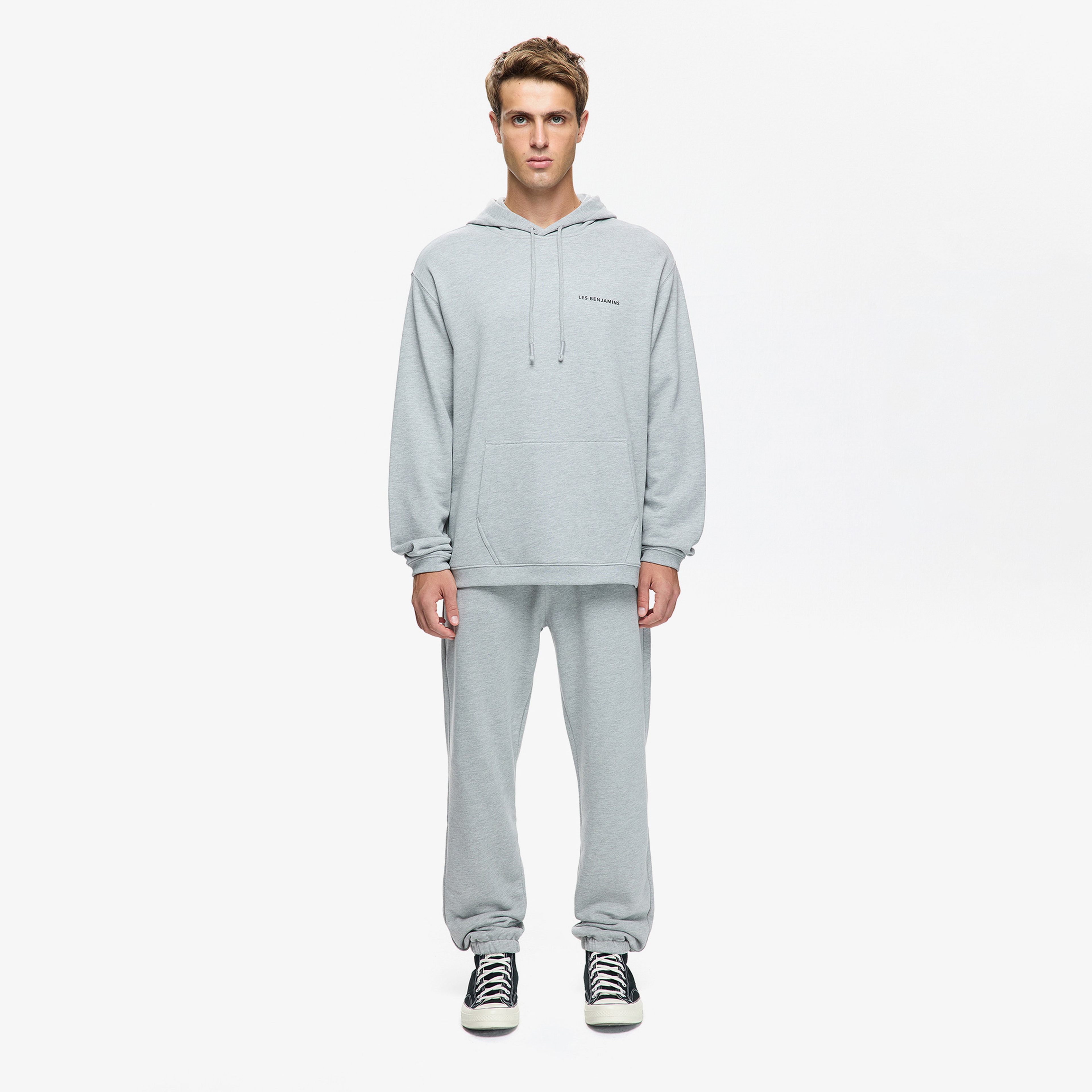 Les Benjamins Erkek Gri Sweatshirt