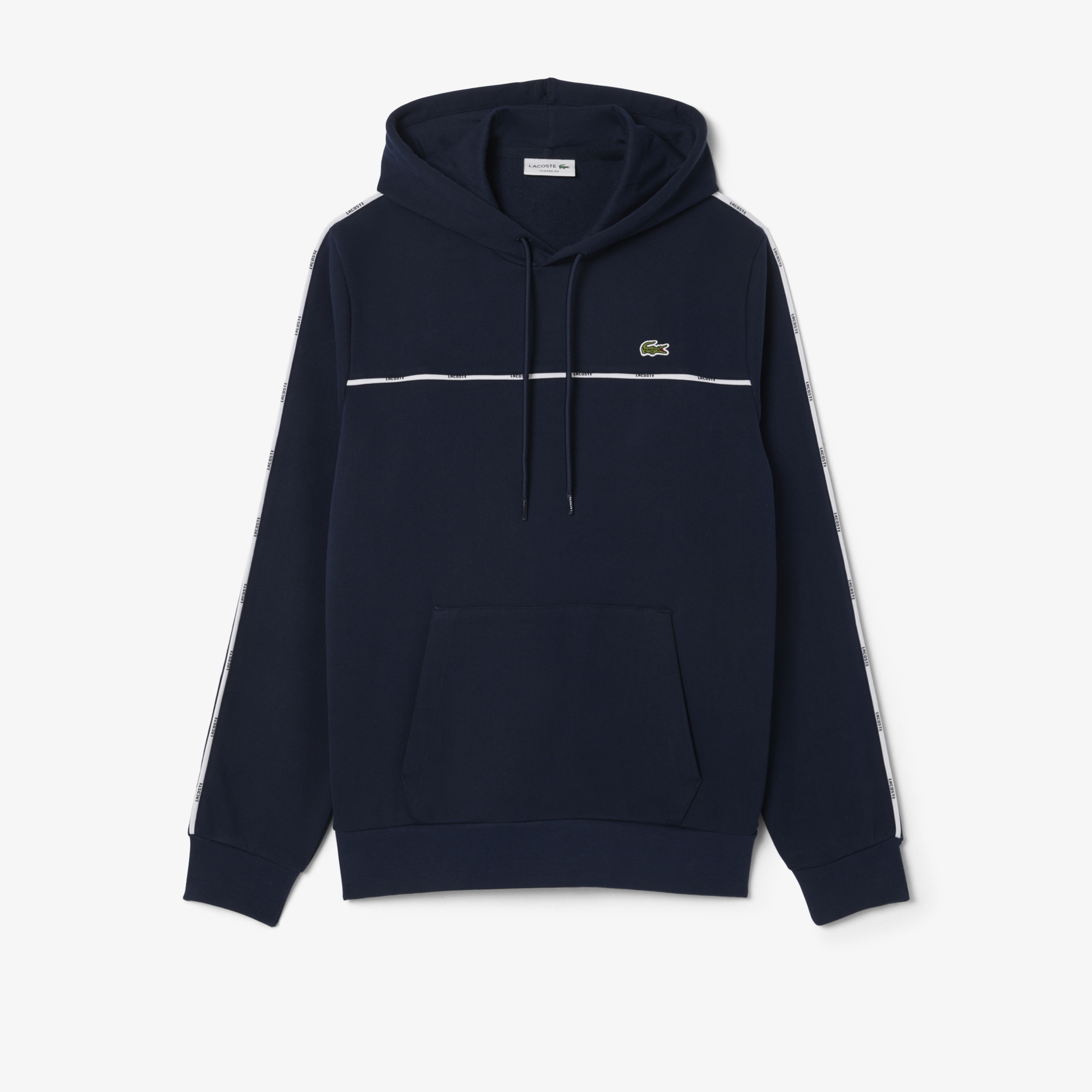 Erkek Classic Fit Kapüşonlu Lacivert Sweatshirt