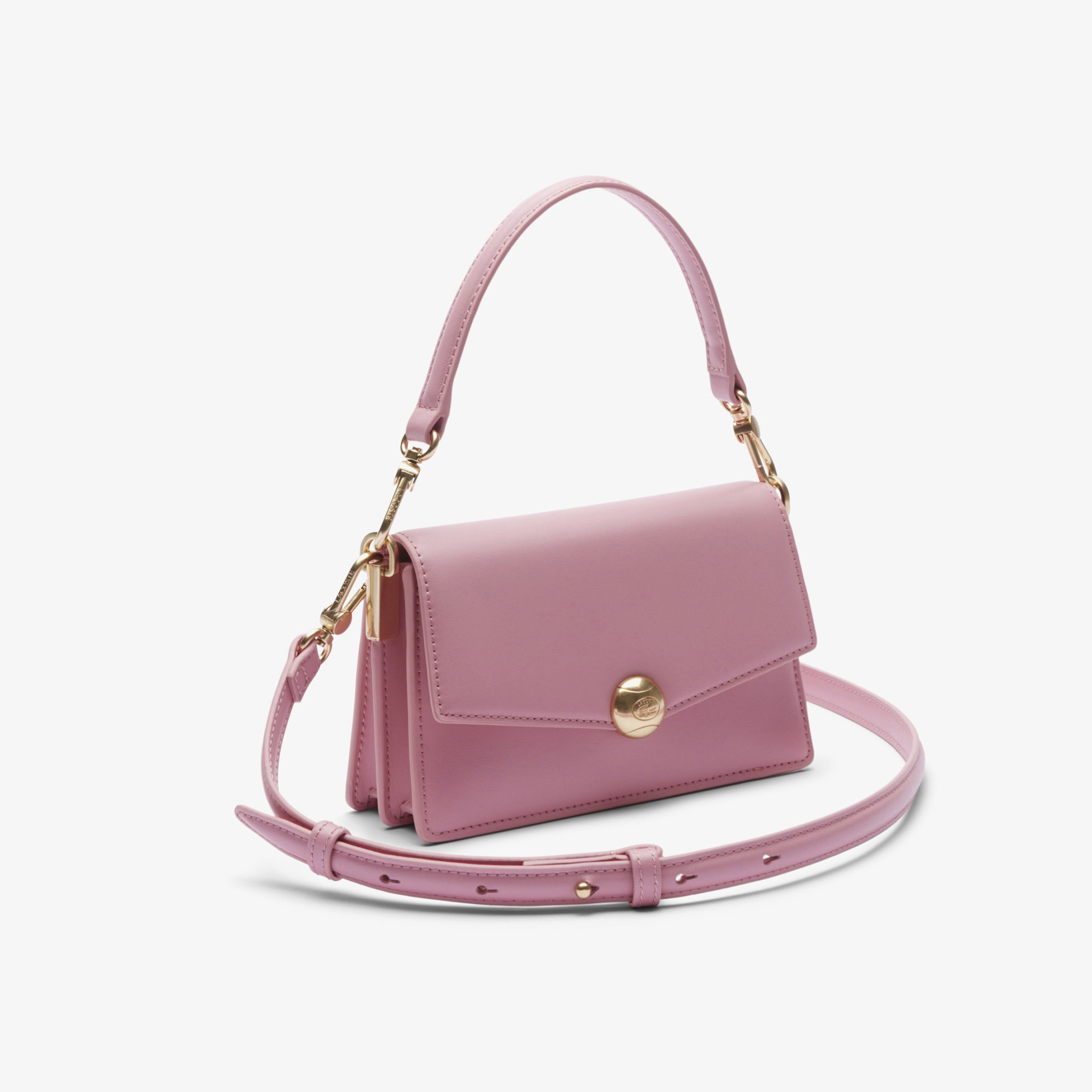 Small Tennis Bliss Kadın Deri Pembe Omuz Çantası