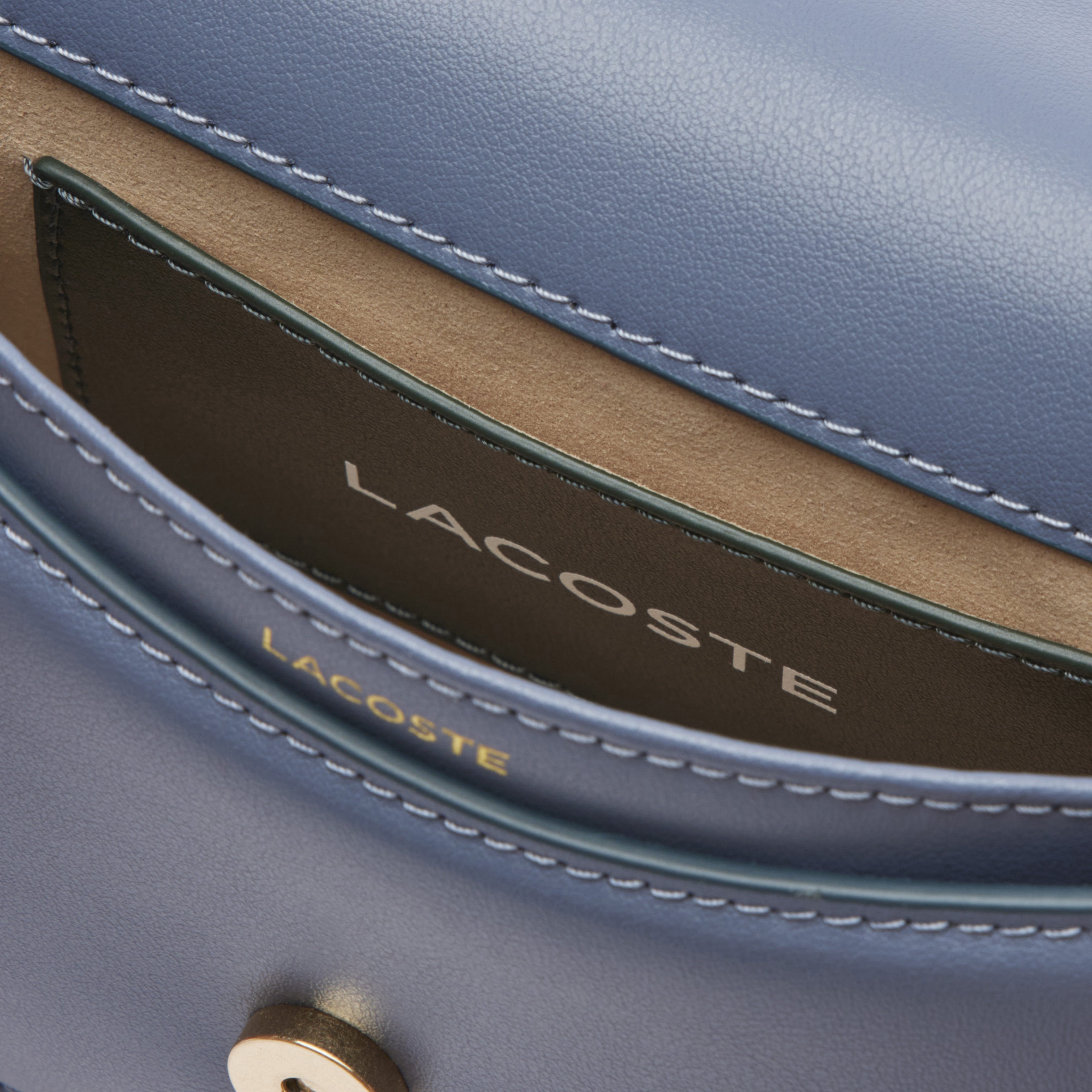 Small Tennis Bliss Kadın Deri Mavi Omuz Çantası