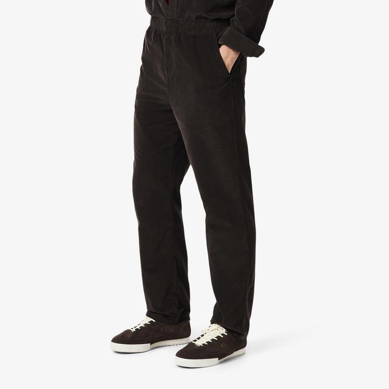 Erkek Regular Fit Kahverengi Pantolon