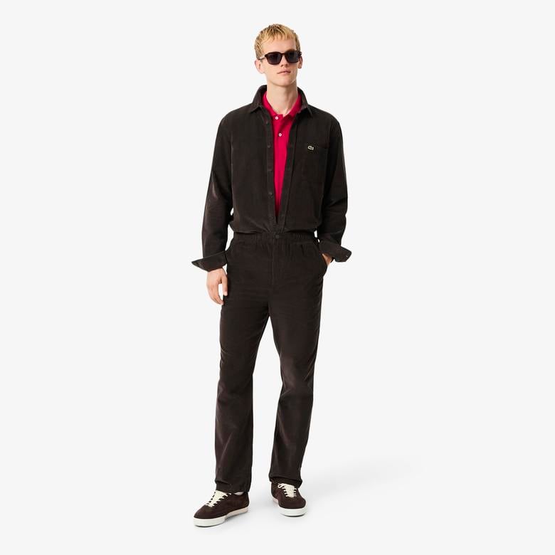 Erkek Regular Fit Kahverengi Pantolon