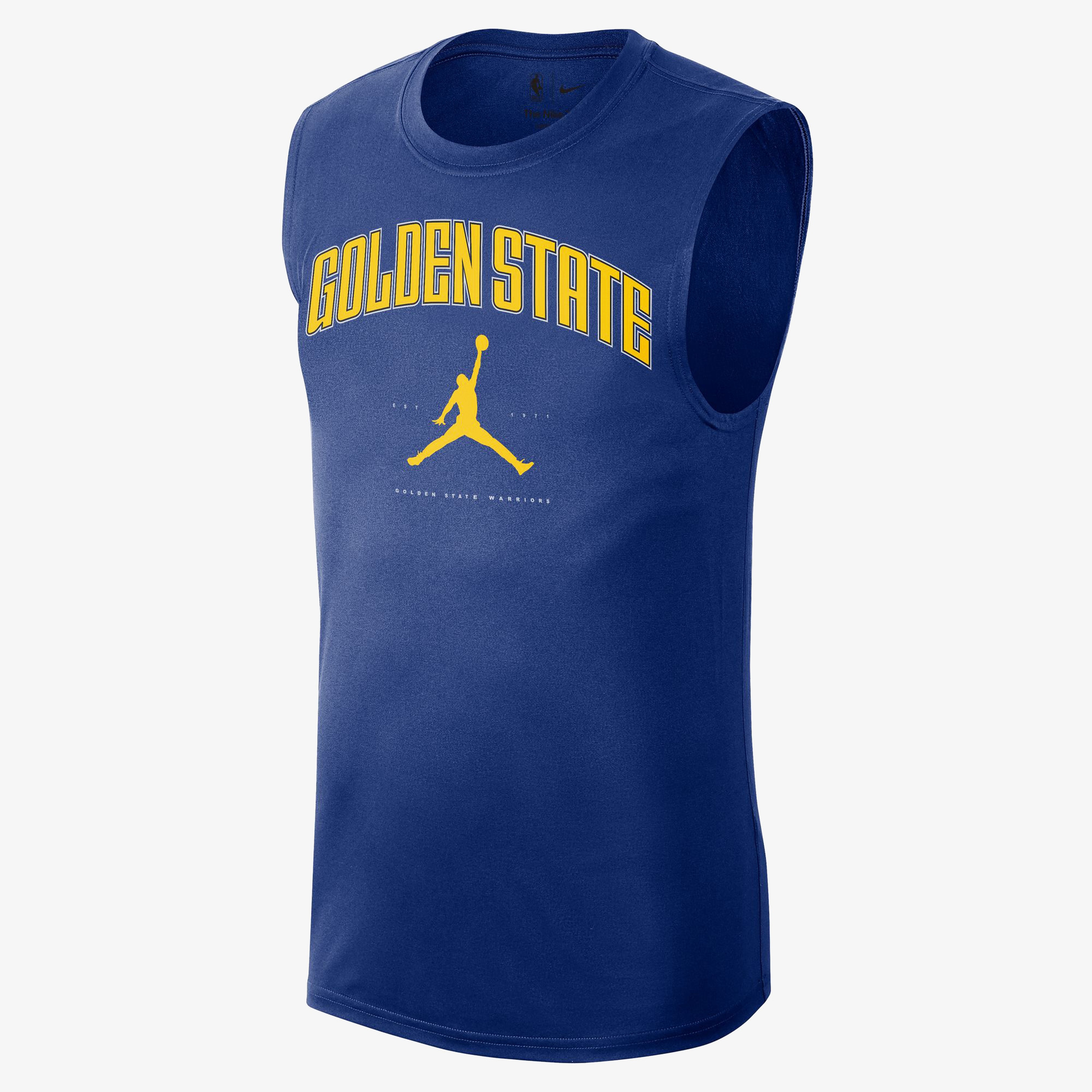 Nike Gsw Es Nba Jdn Cities Sl Erkek Mavi Basketbol Atlet