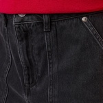 Kadın Stragiht Fit Koyu Gri Pantolon