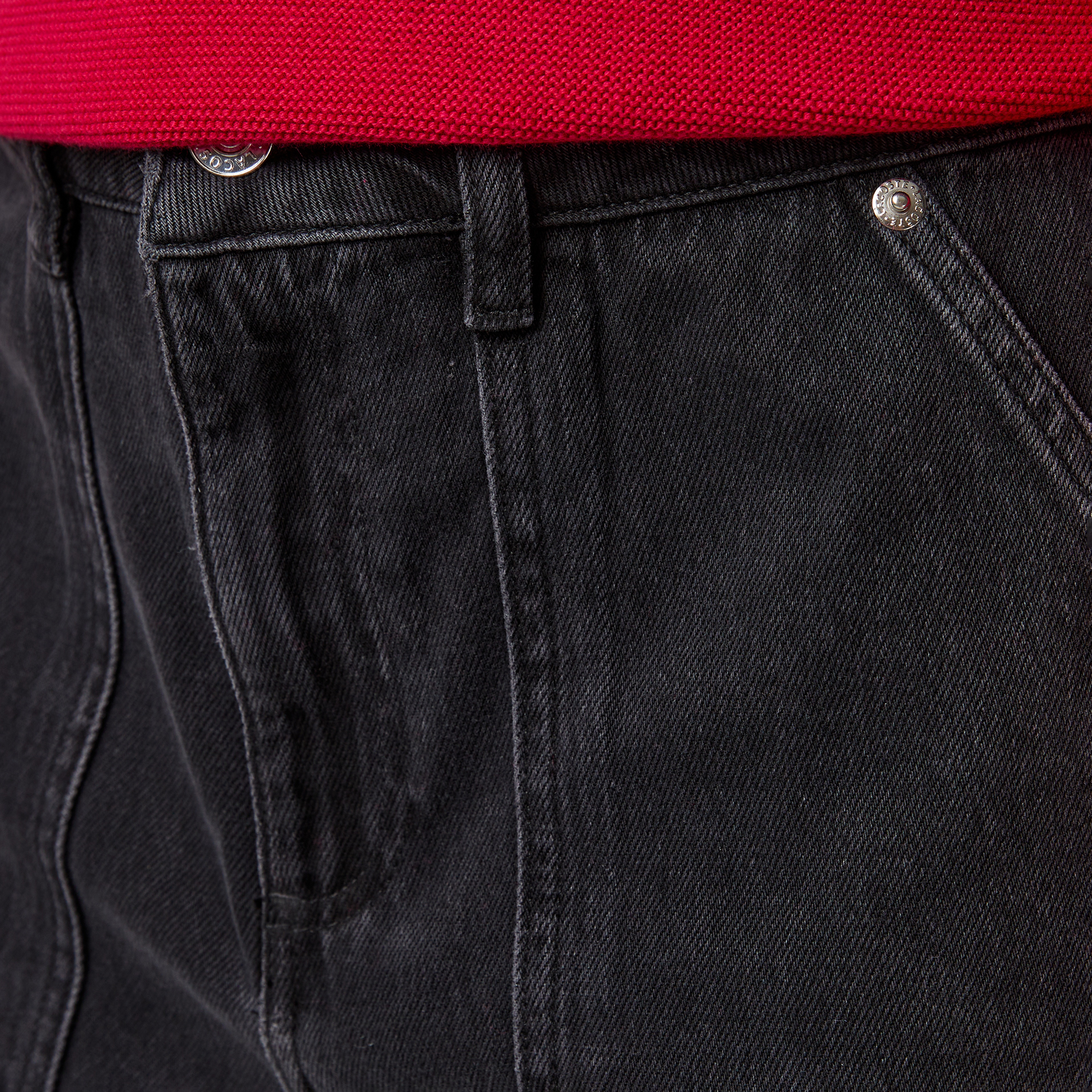 Kadın Stragiht Fit Koyu Gri Pantolon