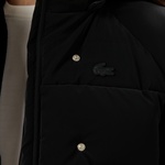 Kadın Kapüşonlu Siyah Yelek