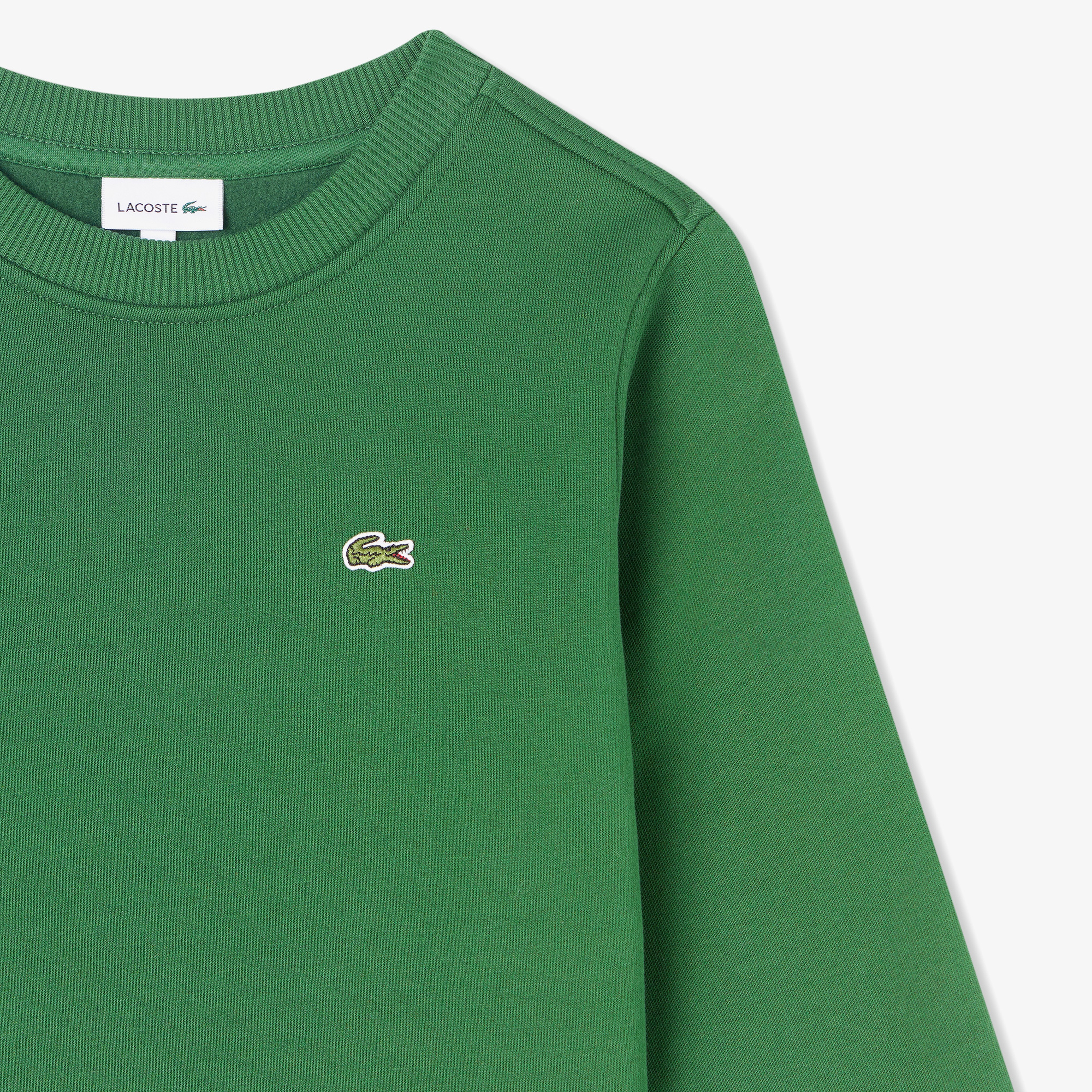 Çocuk Bisiklet Yaka Yeşil Sweatshirt