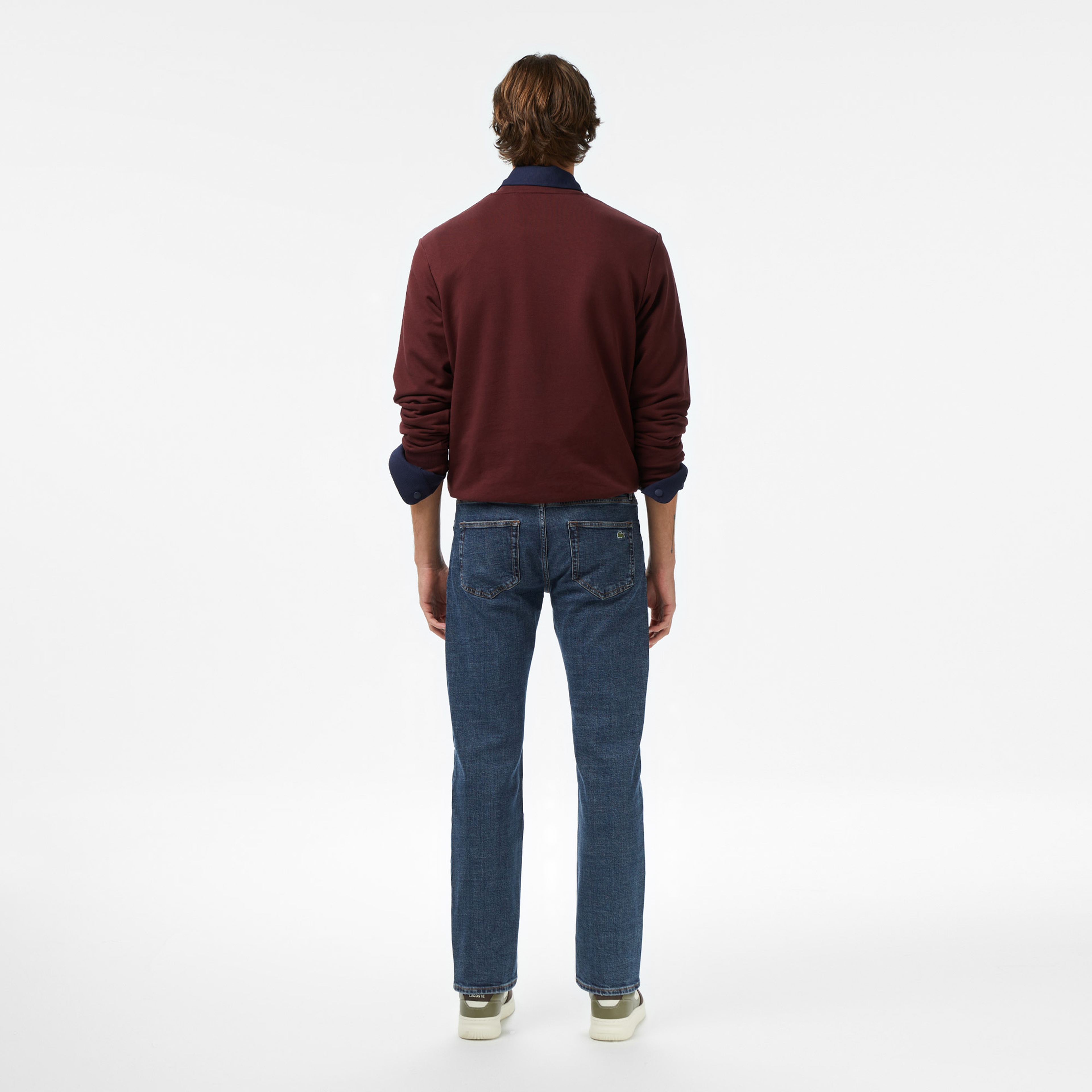 Erkek Lacivert Jean Pantolon