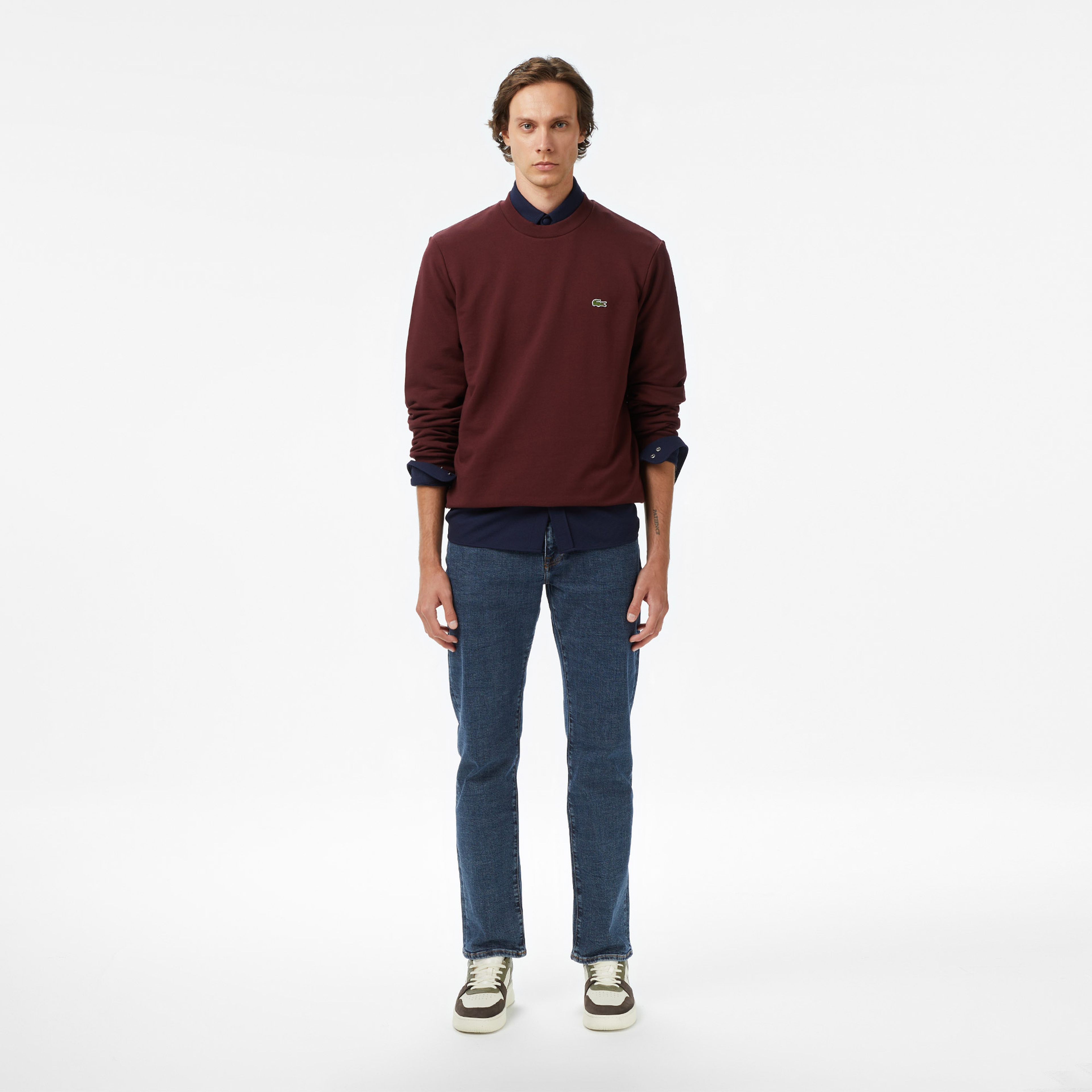 Erkek Lacivert Jean Pantolon