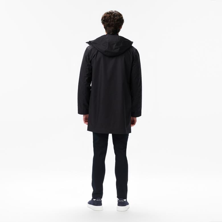 Nautica Erkek Siyah Regular Fit Mont