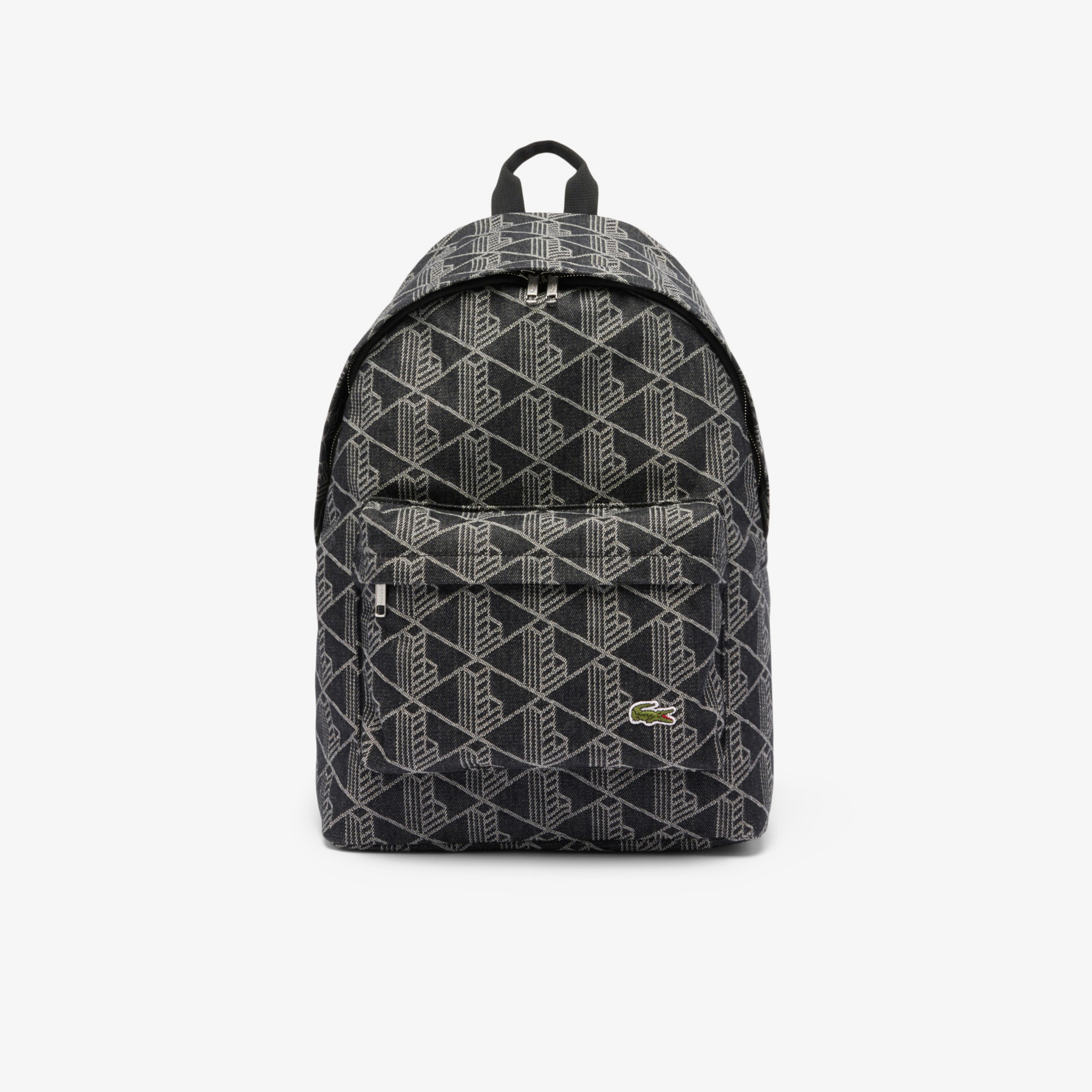 Erkek Monogram Siyah Sırt Çantası