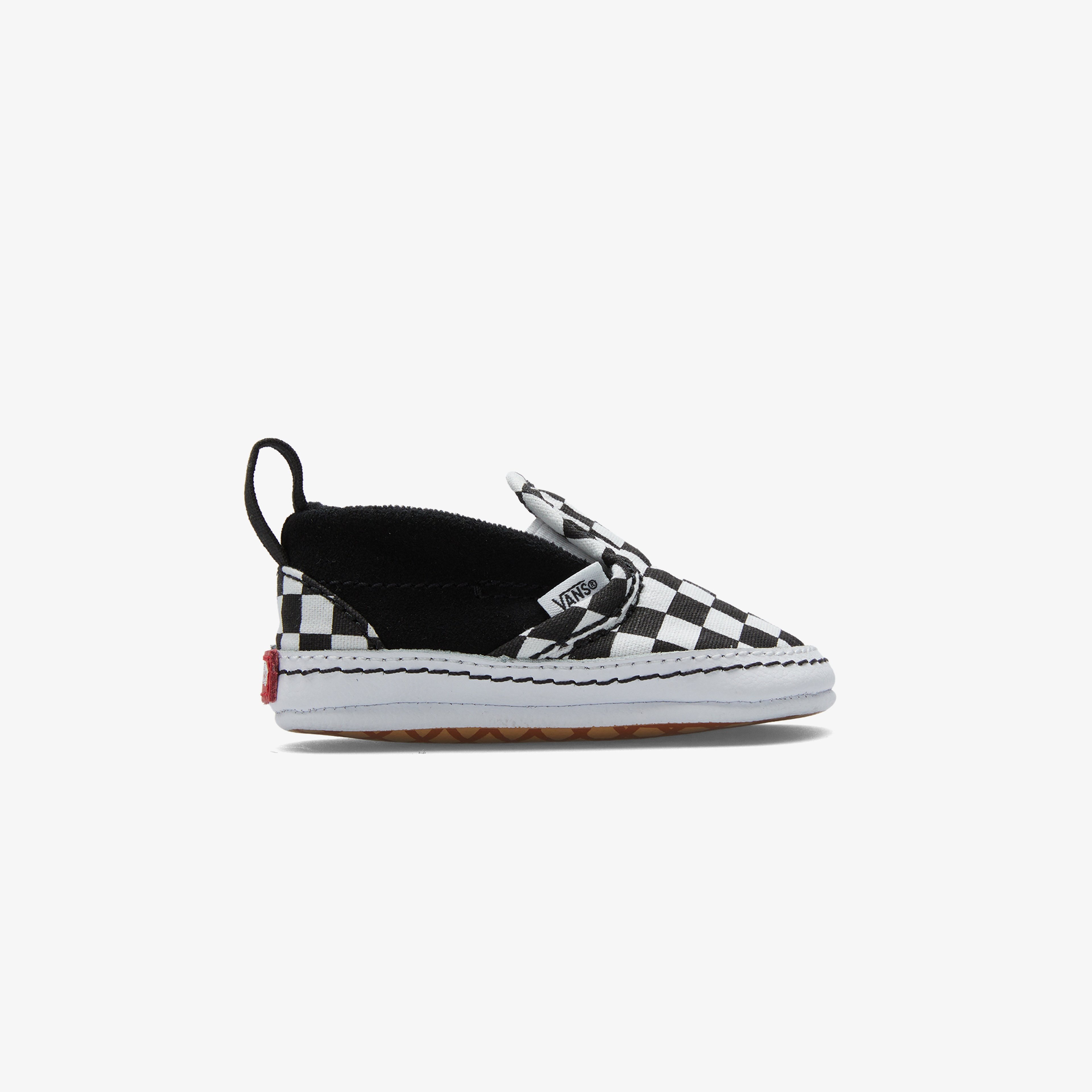 Vans Slip On V-Crib Checkered Bebek Beyaz Spor Ayakkabı