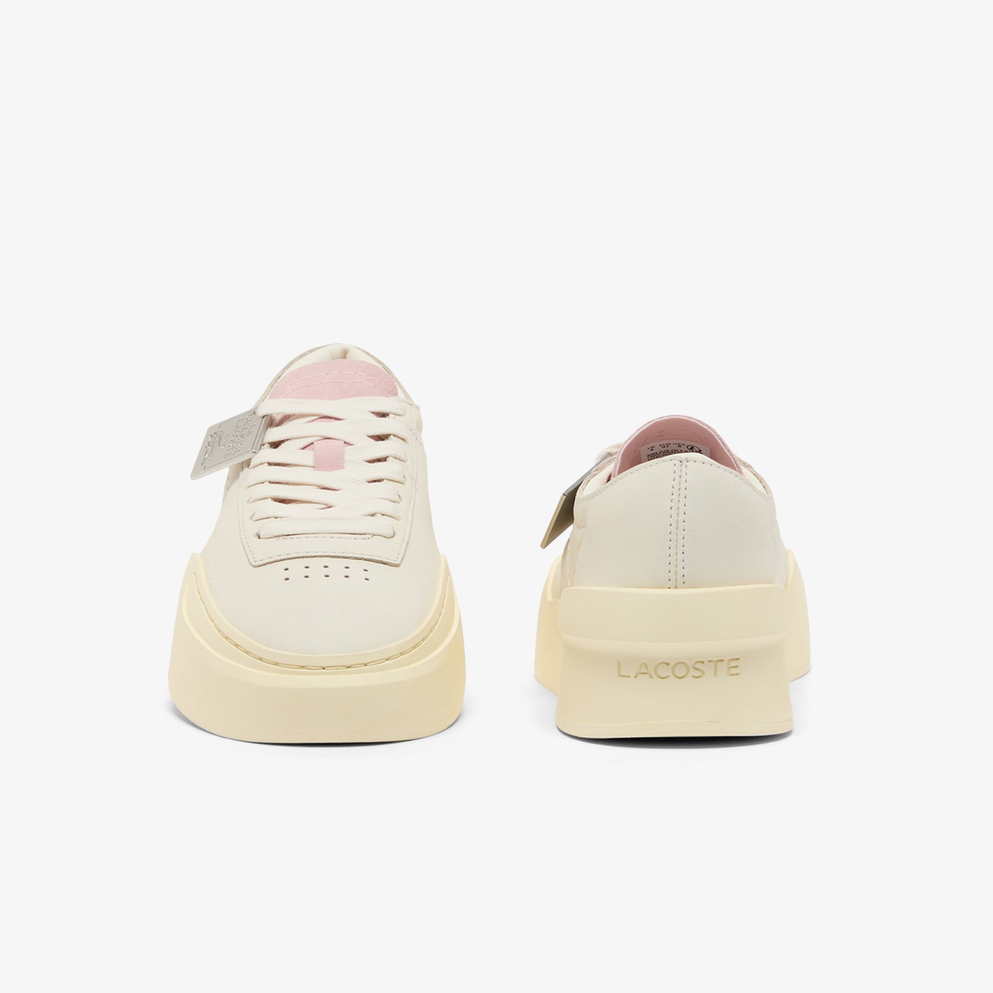 Lacoste Aura Club Kadın Krem Sneaker
