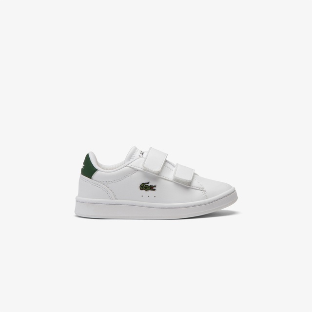Lacoste Carnaby Set Çocuk Beyaz Cırt Cırtlı Sneaker - Görsel 2