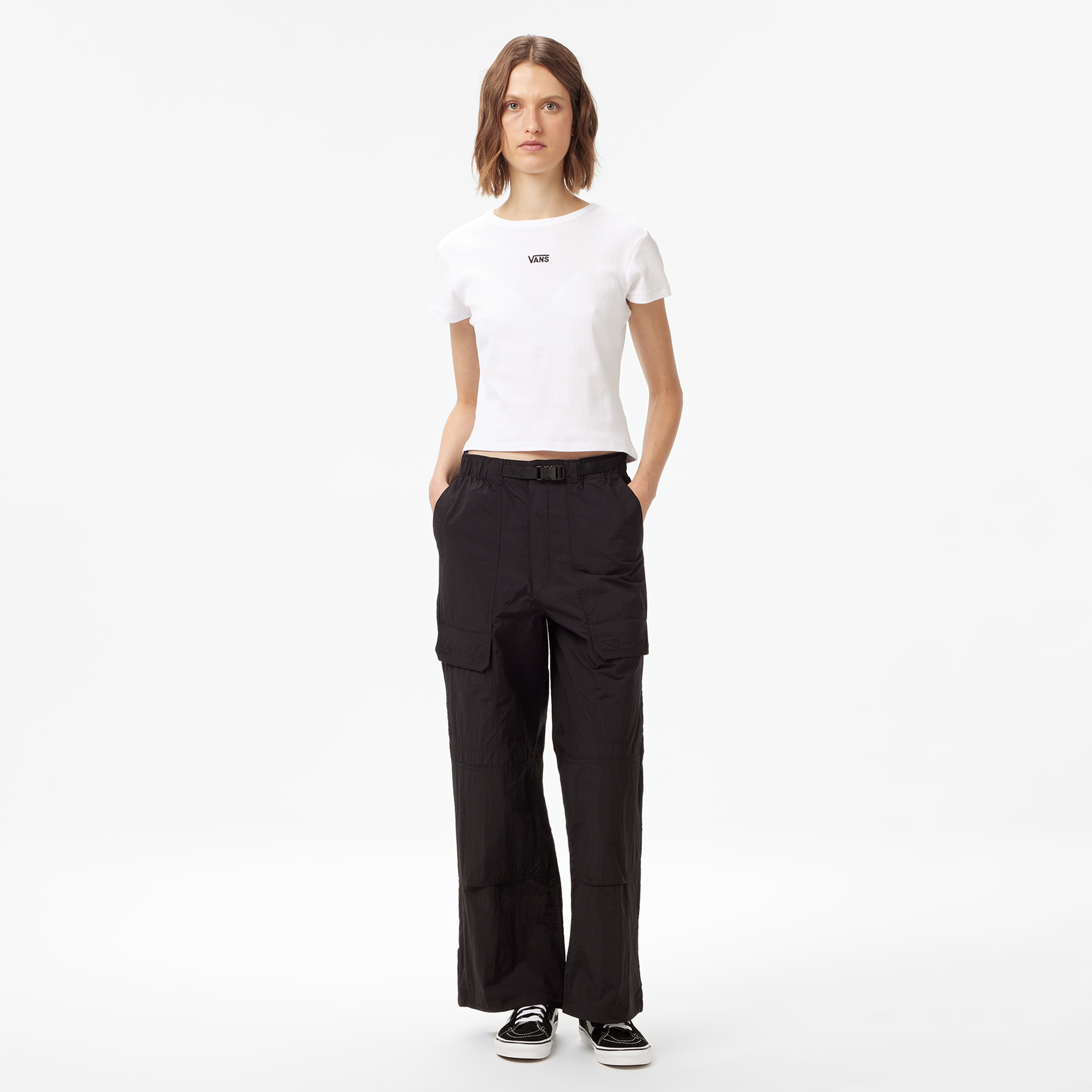 Vans Cameron  Kadın Beyaz T-Shirt