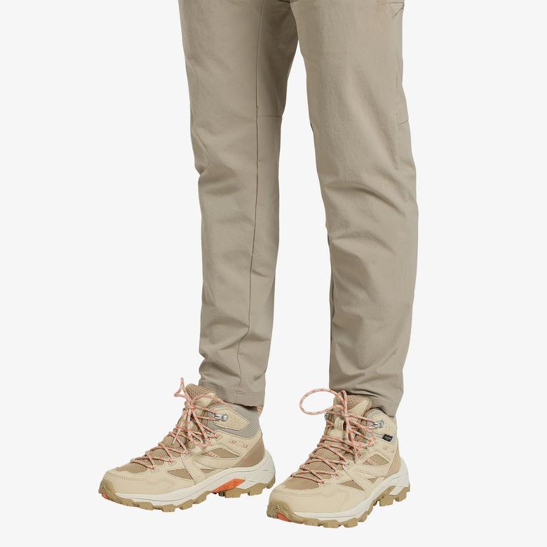 Jack Wolfskin Vojo Tour Texapore Mid Kadın Mavi Outdoor Bot