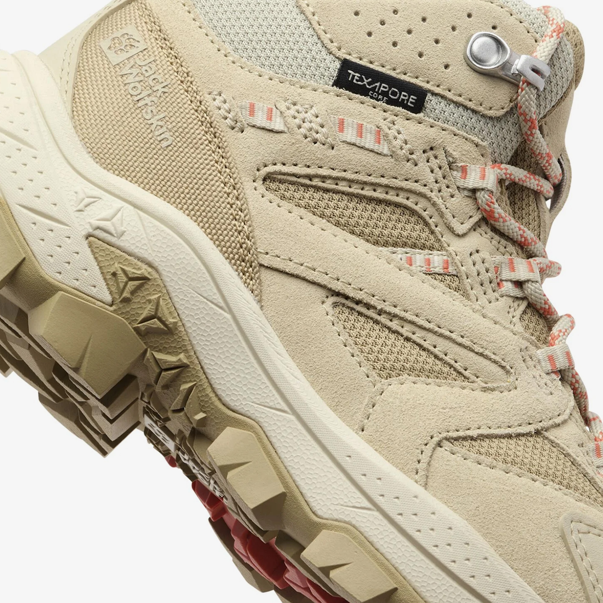 Jack Wolfskin Vojo Tour Texapore Mid Kadın Mavi Outdoor Bot