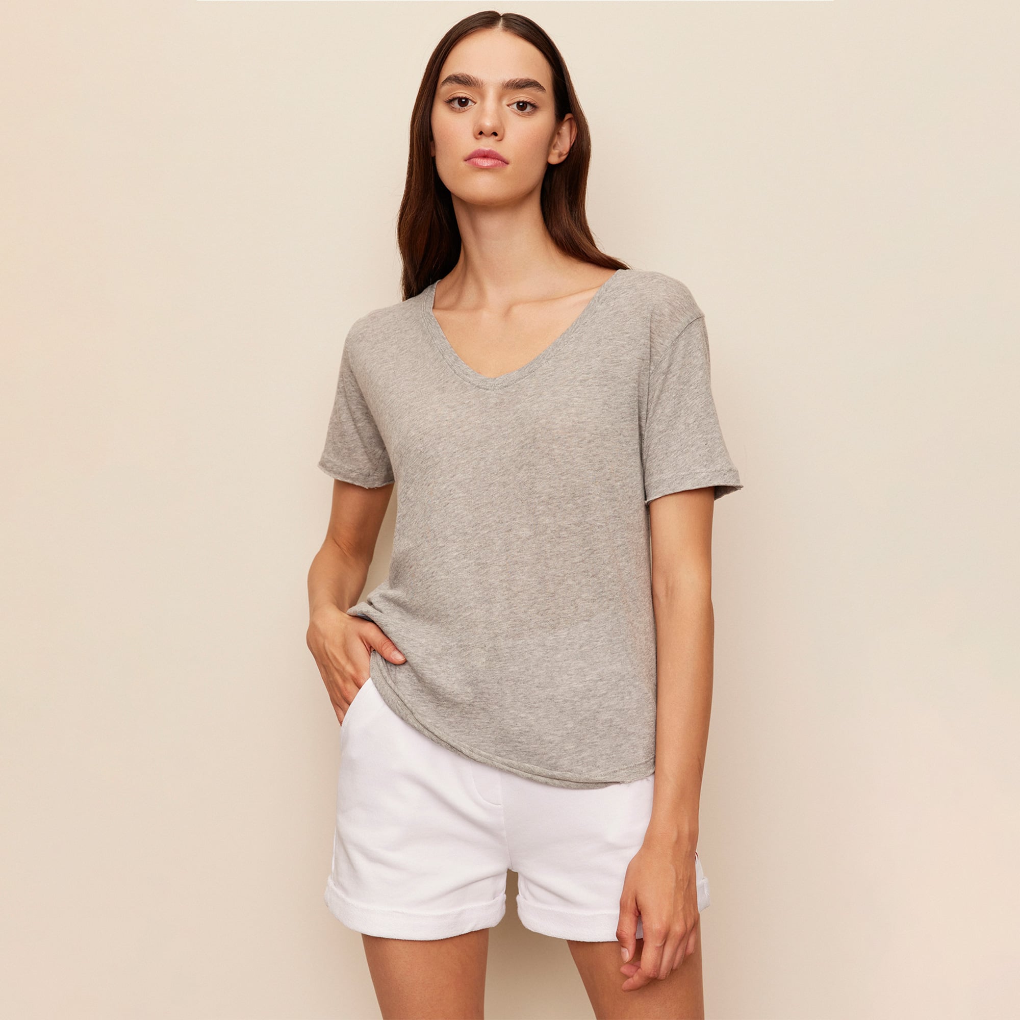 The Stay Line Kadın Gri T-Shirt